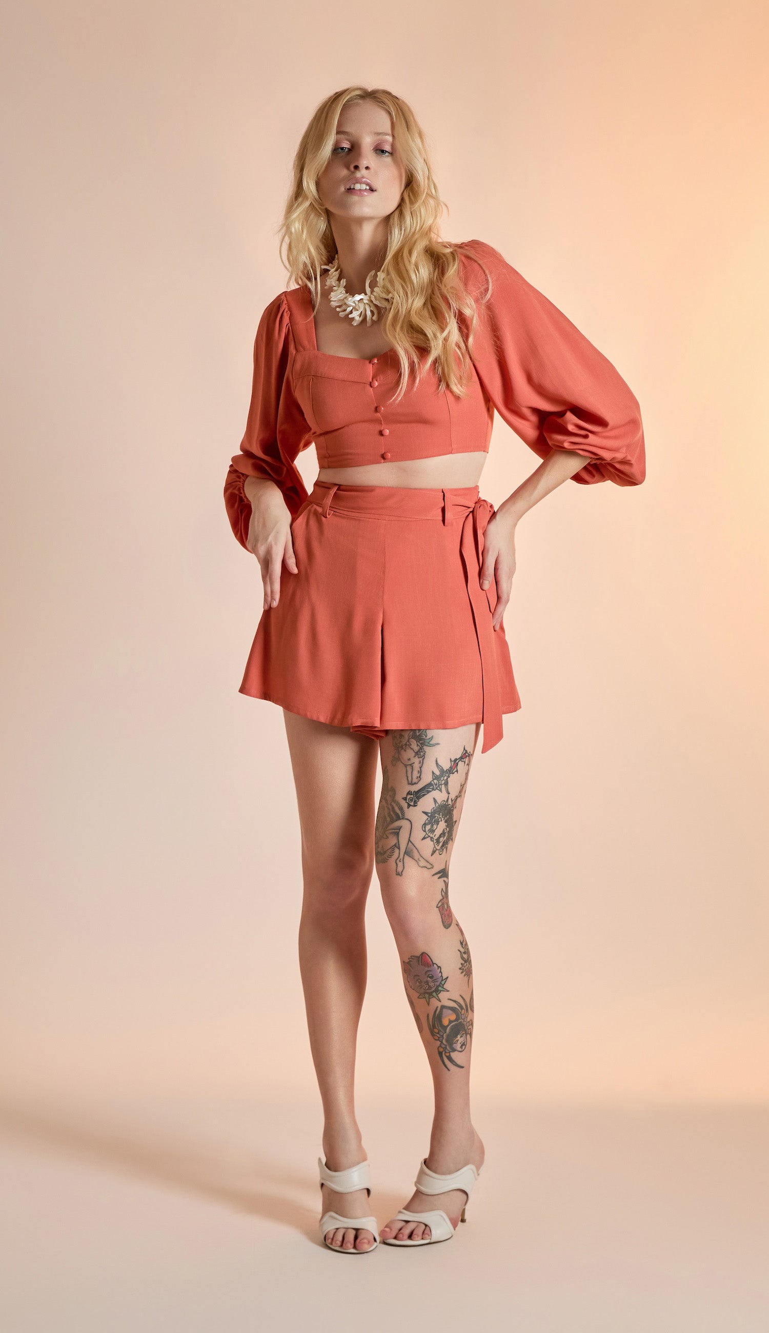 Conjunto Thieli Laranja