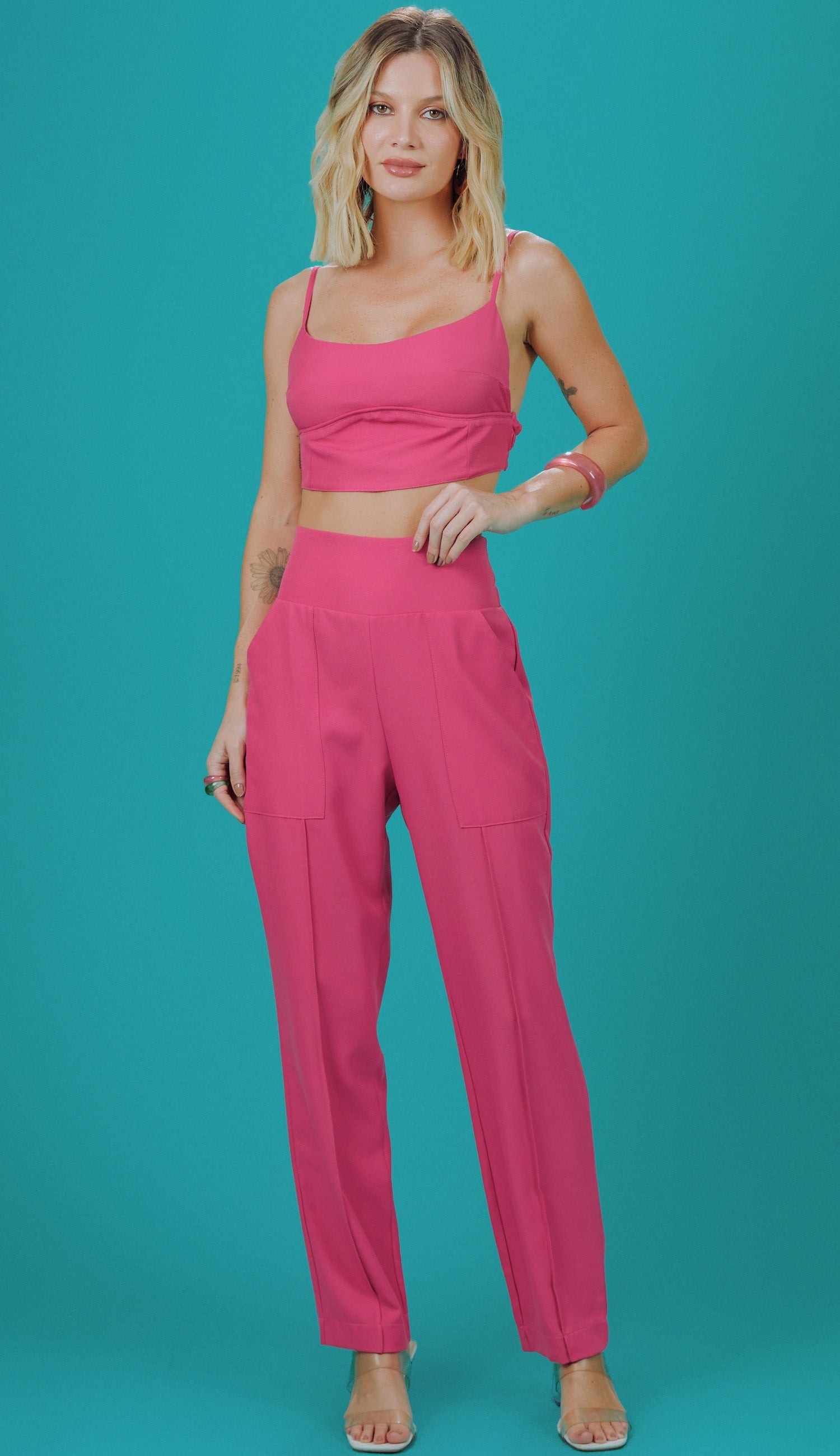 Conjunto Tina Magenta