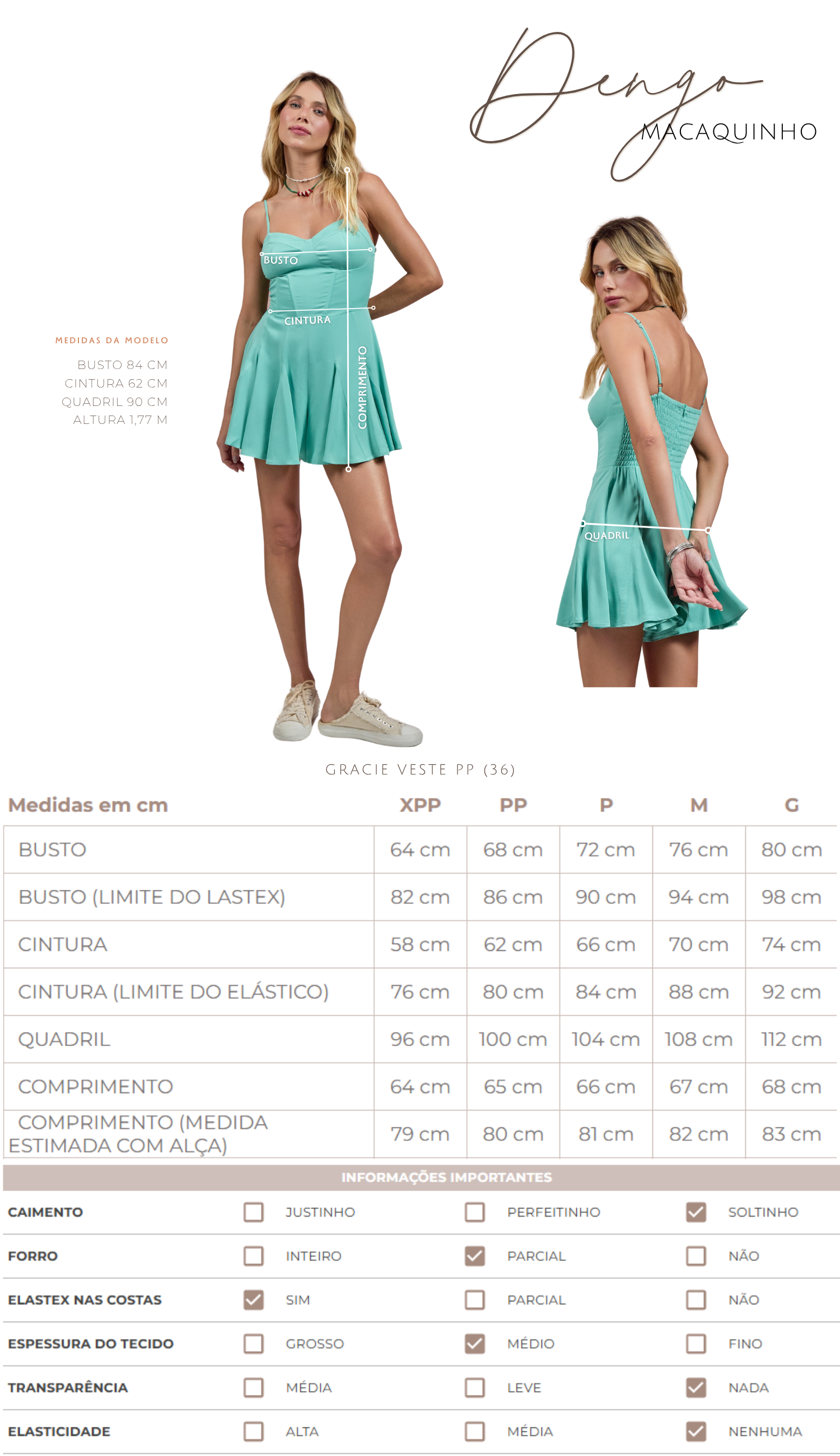 Macaquinho Dengo Cereja