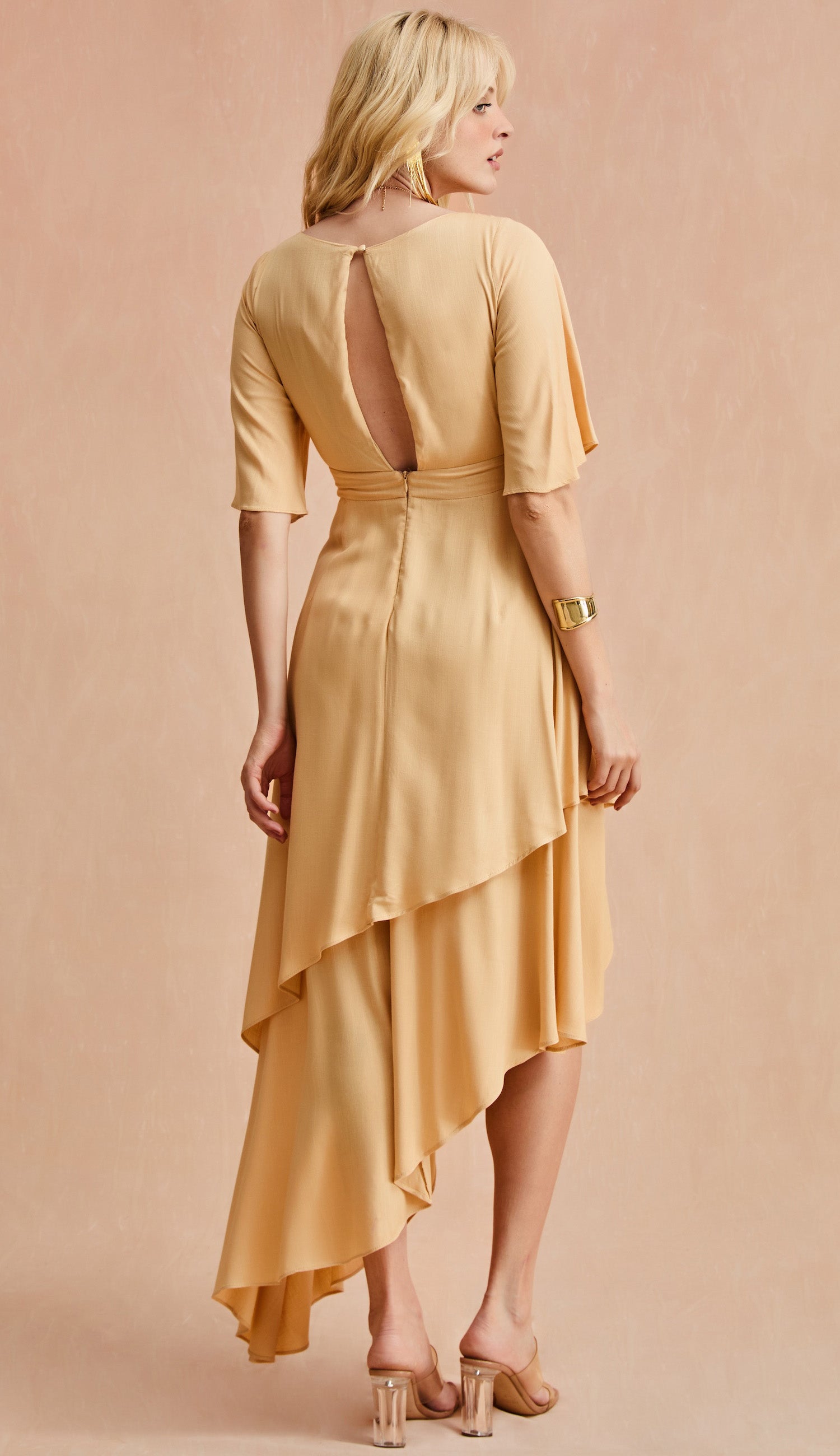 Vestido Lira Amarelo