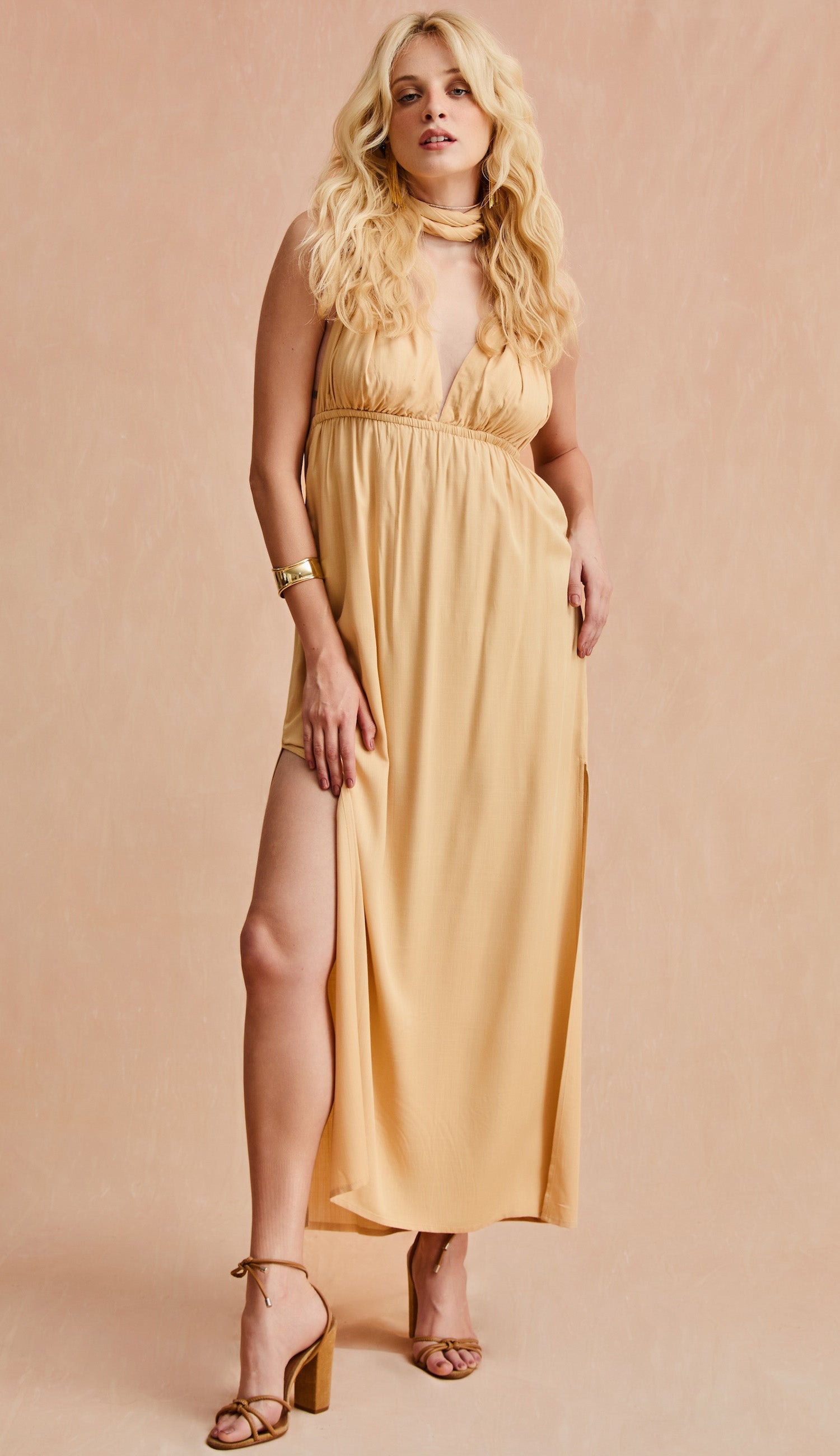 Vestido Luiza Amarelo