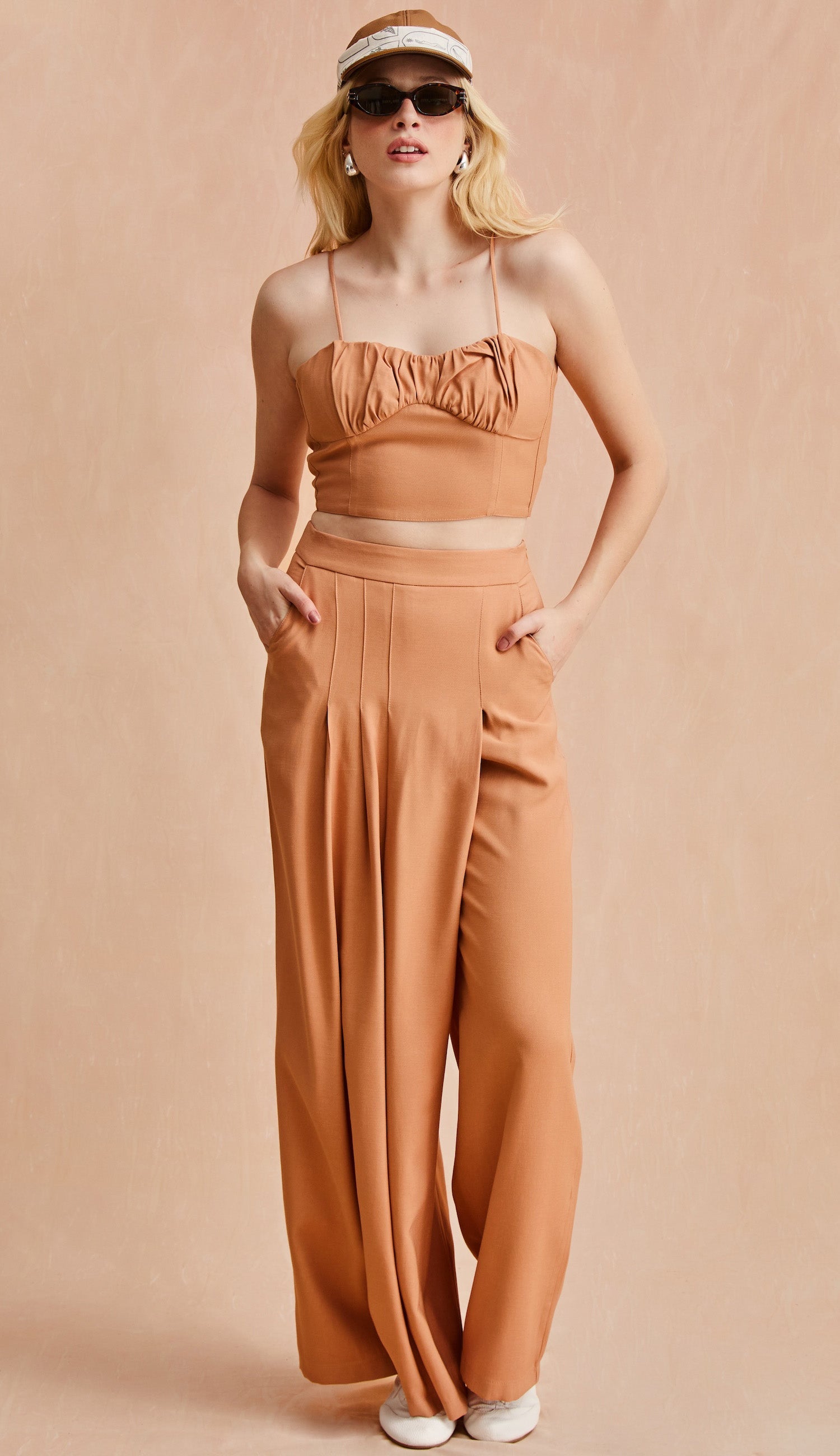 Conjunto Malta Caqui