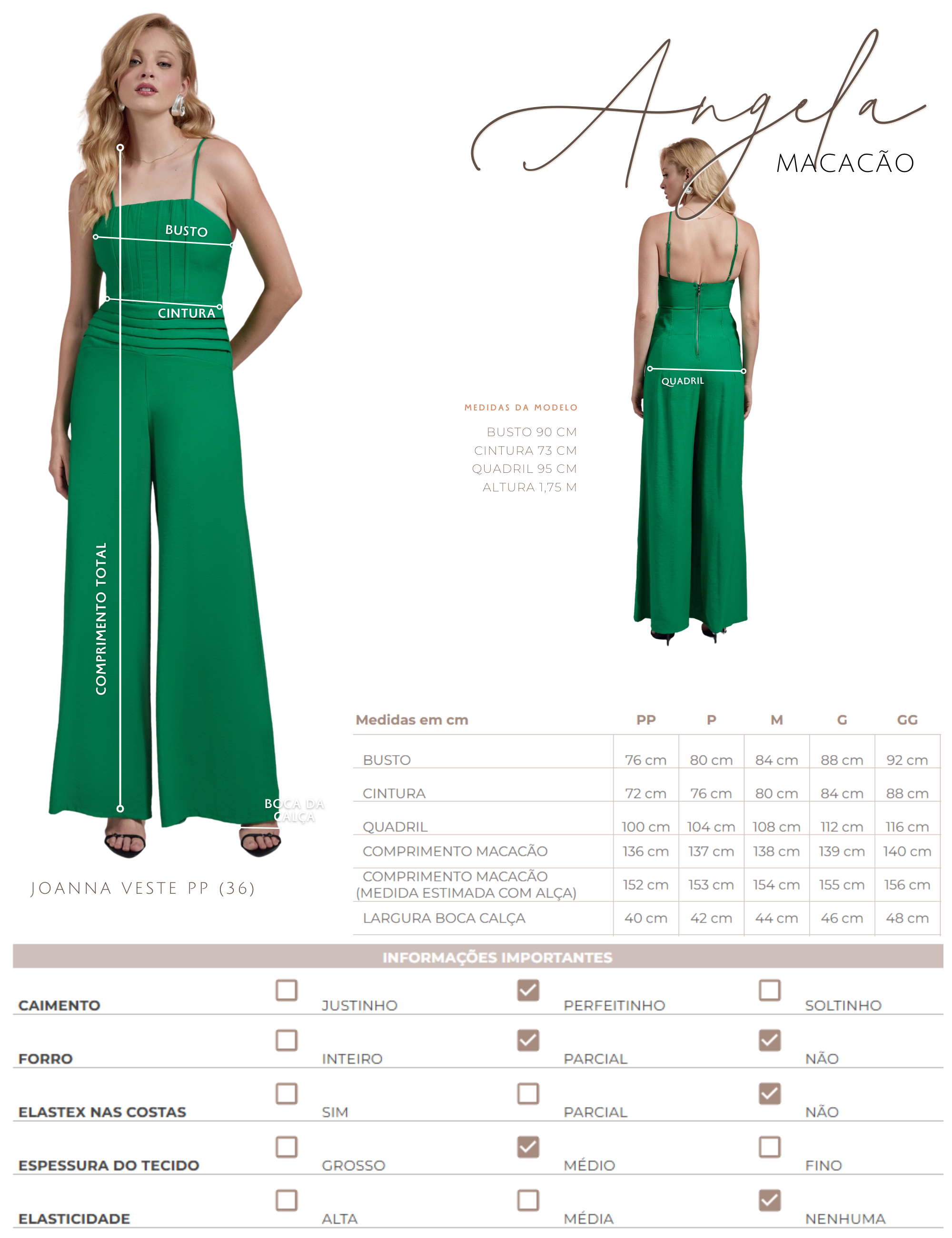 Macacão Ângela Azul