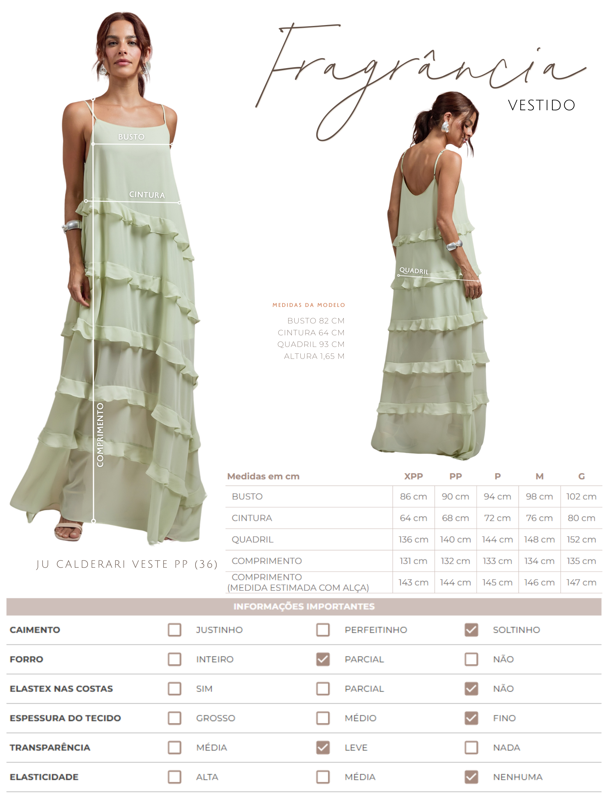 Vestido Fragrância Mocha