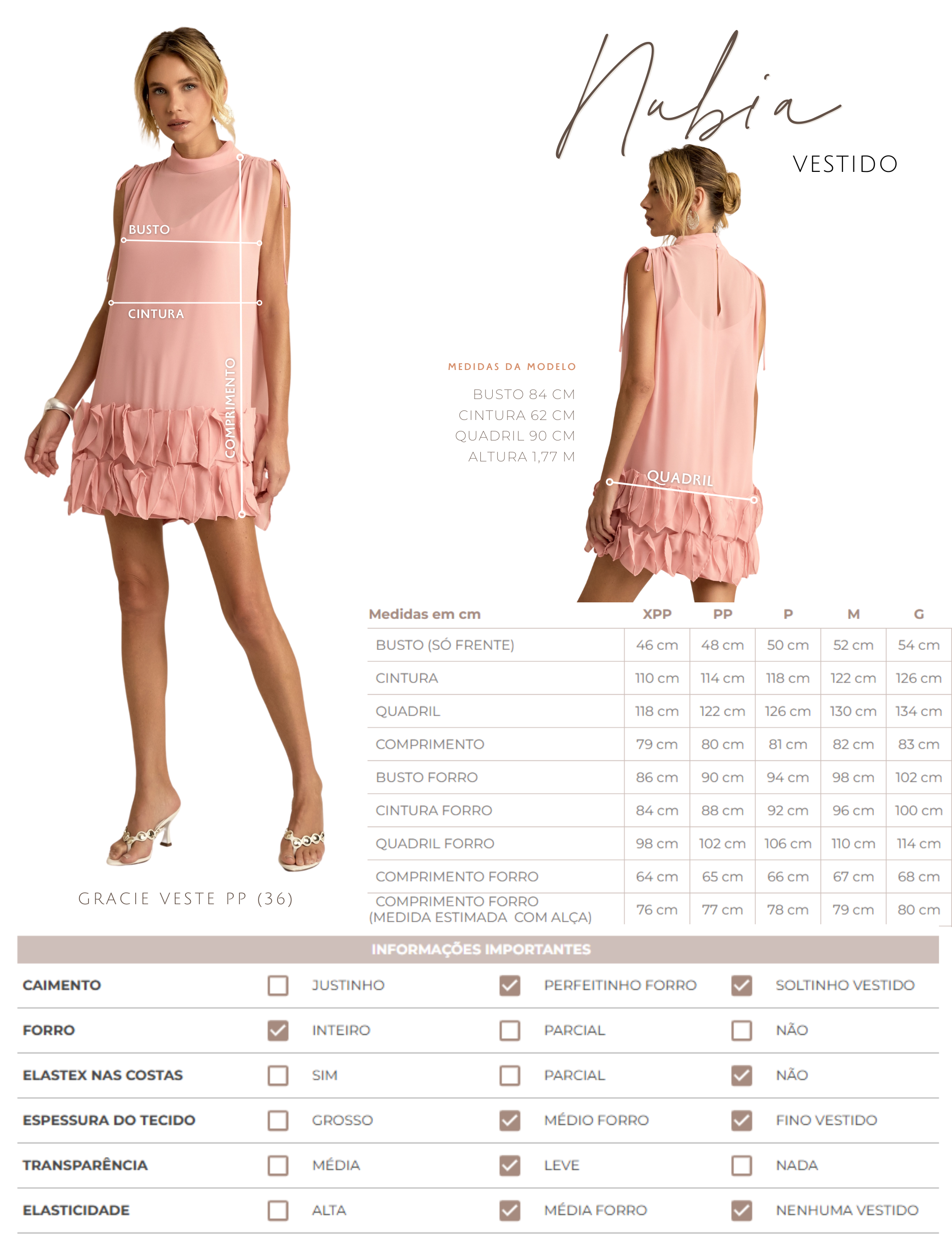 Vestido Nubia Chantilly