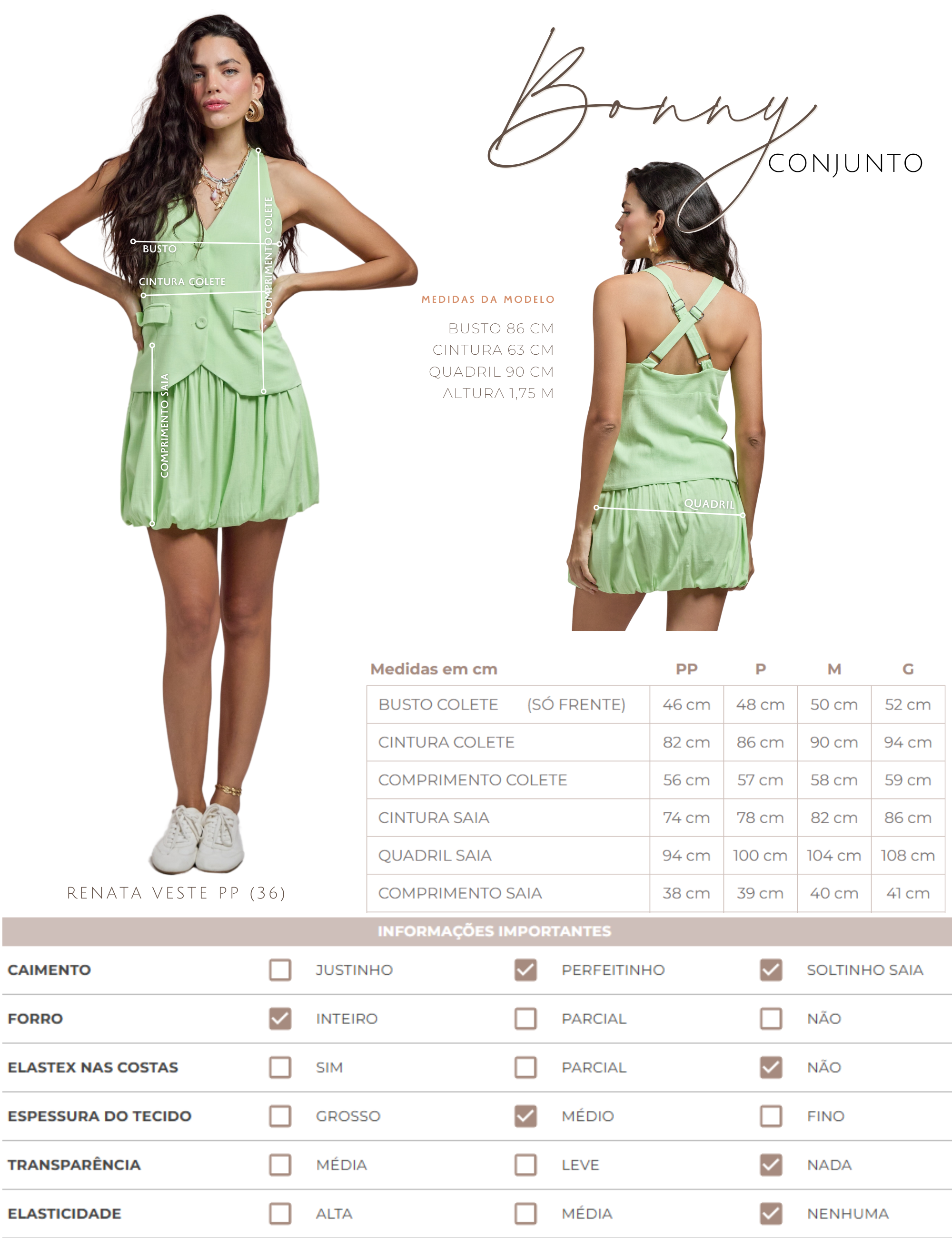 Conjunto Bonny Citrus