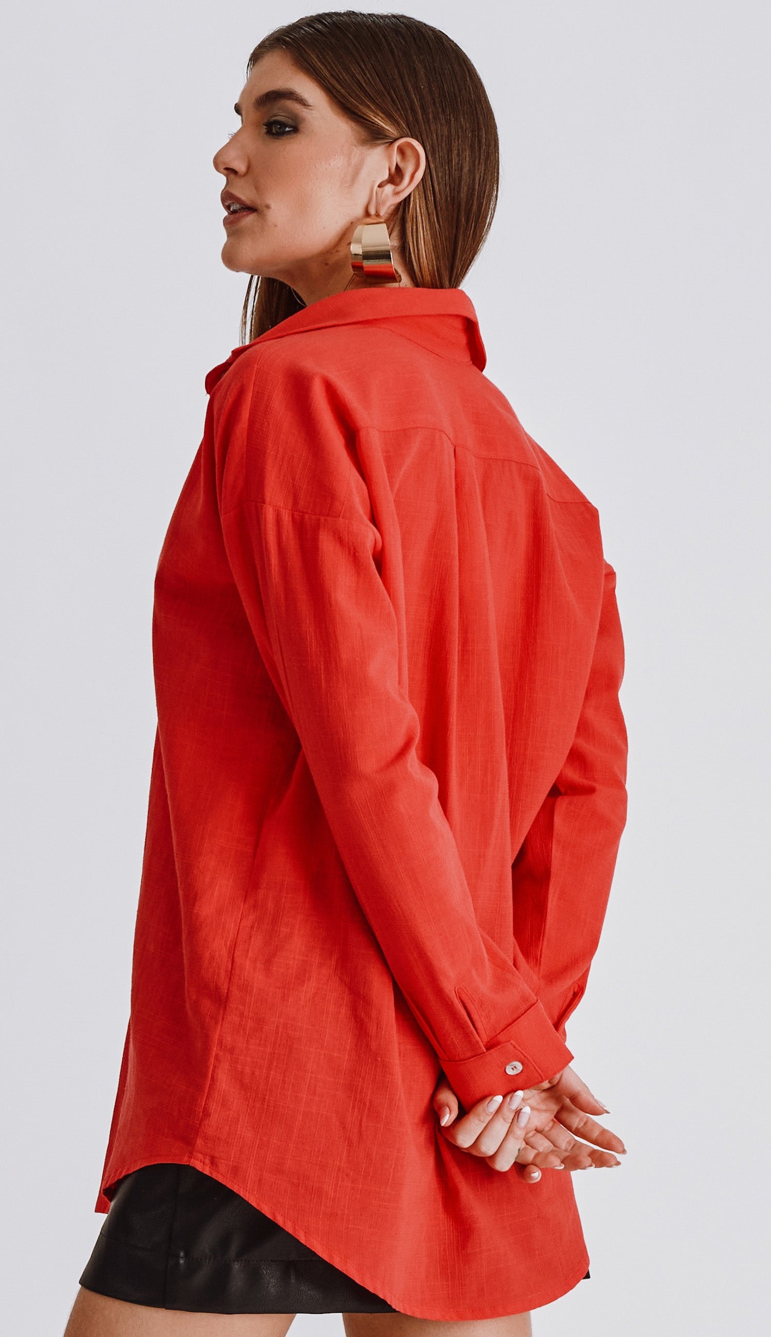 Camisa Salinas Cereja