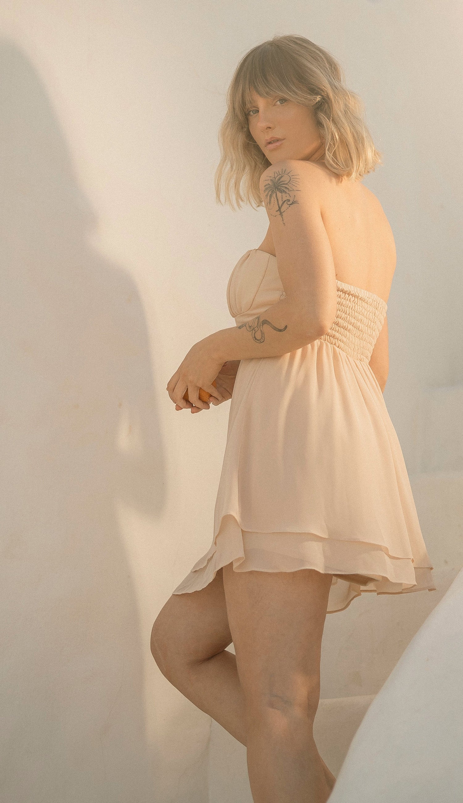 Vestido Samara Natural