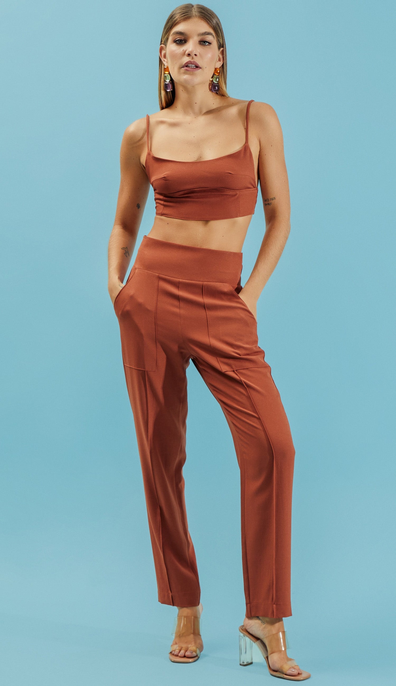 Conjunto Tina Caramelo