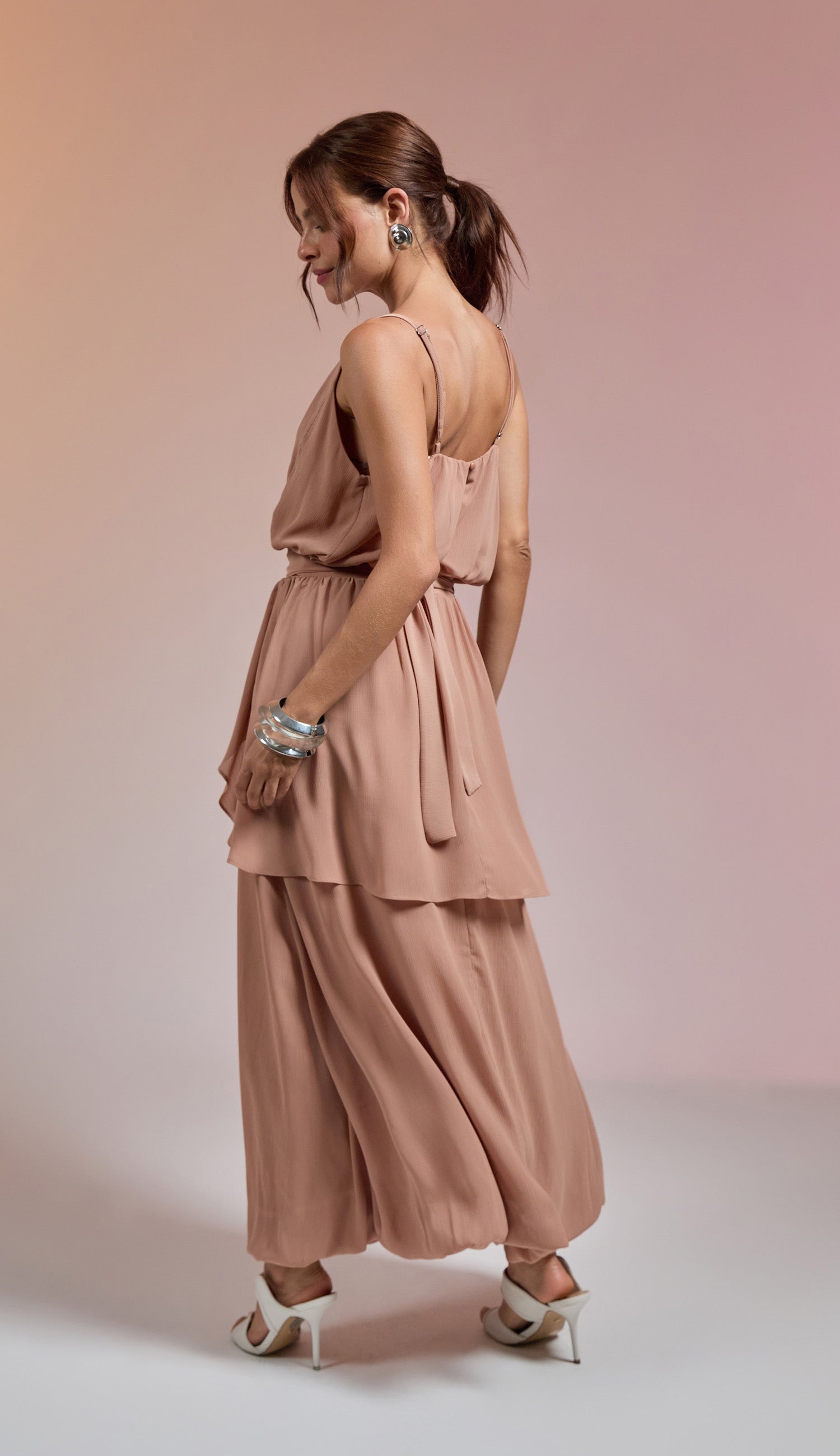 Vestido Vanda Caramelo