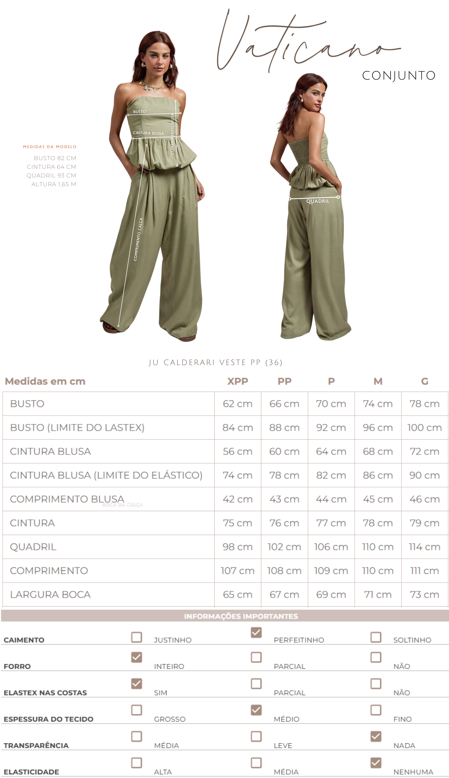 Conjunto Vaticano Verde