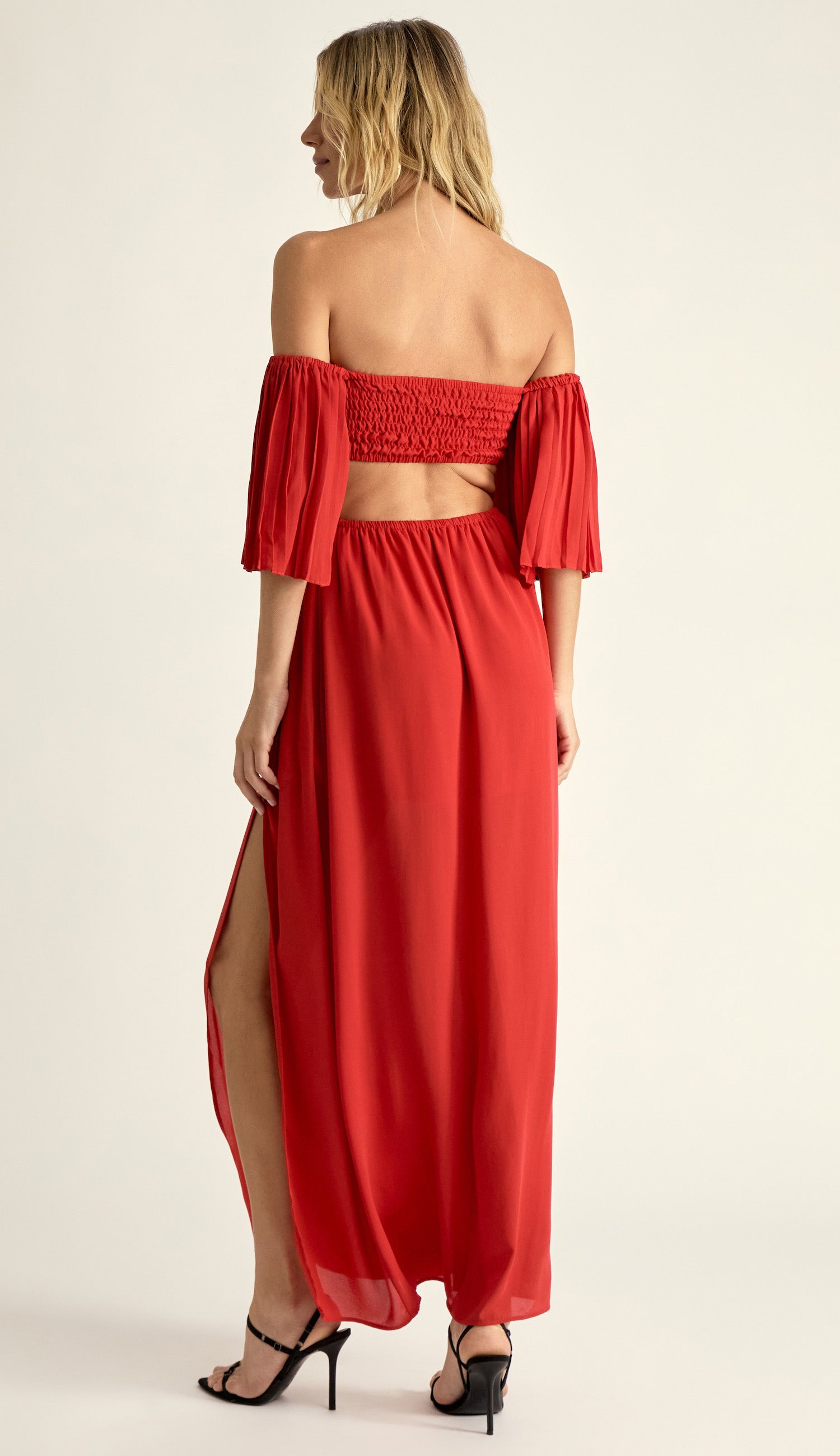 Vestido Aline Cereja