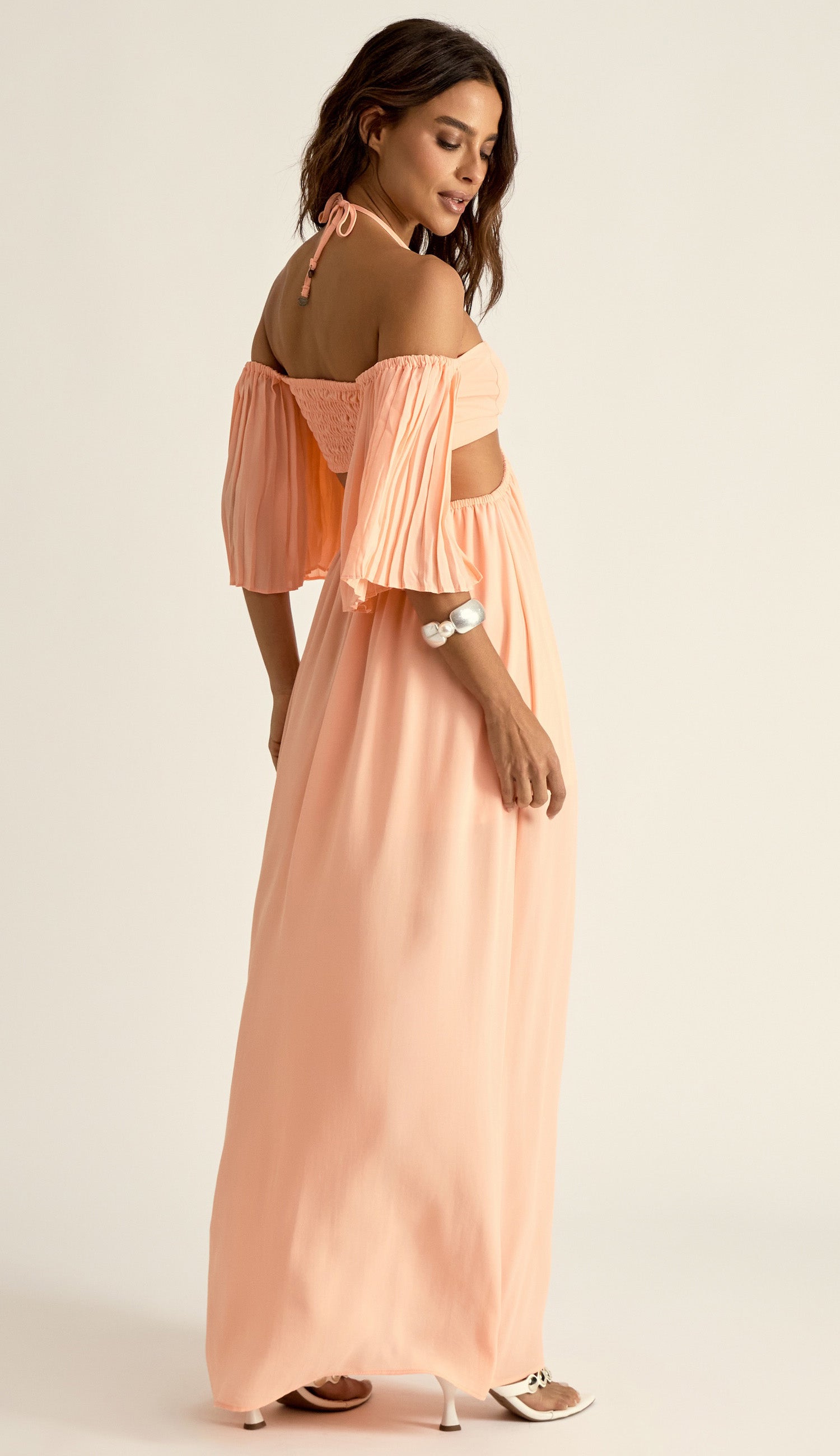 Vestido Aline Pêssego