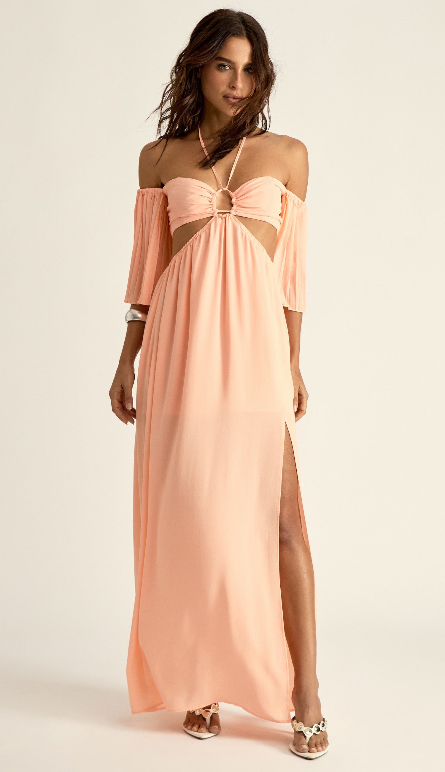 Vestido Aline Pêssego