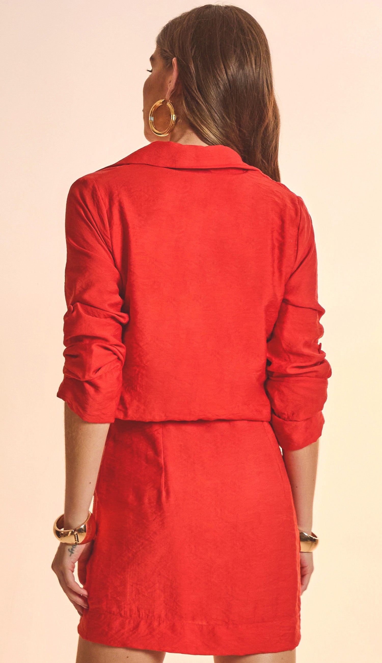 Vestido Magali Cereja