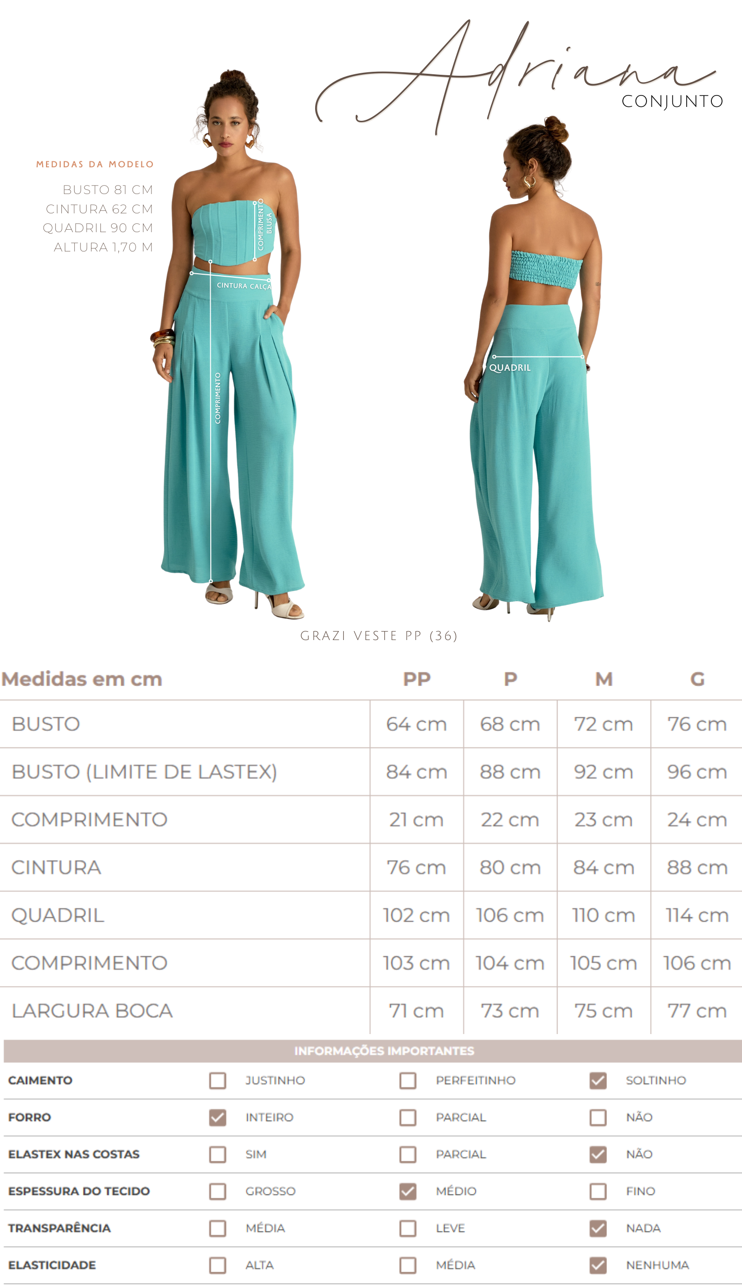 Conjunto Adriana Preto