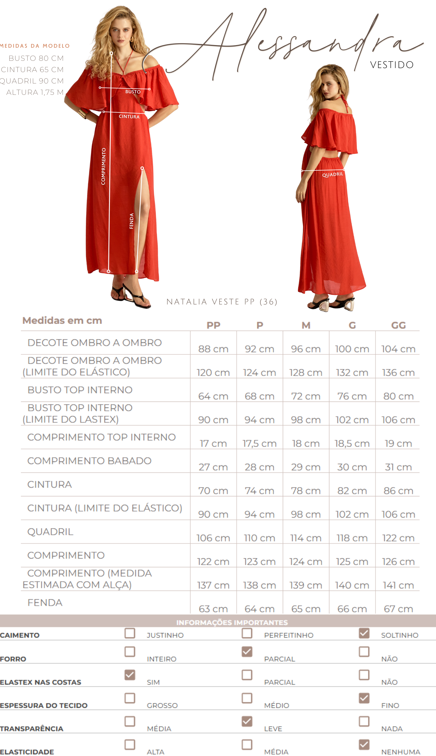 Vestido Alessandra Pêssego