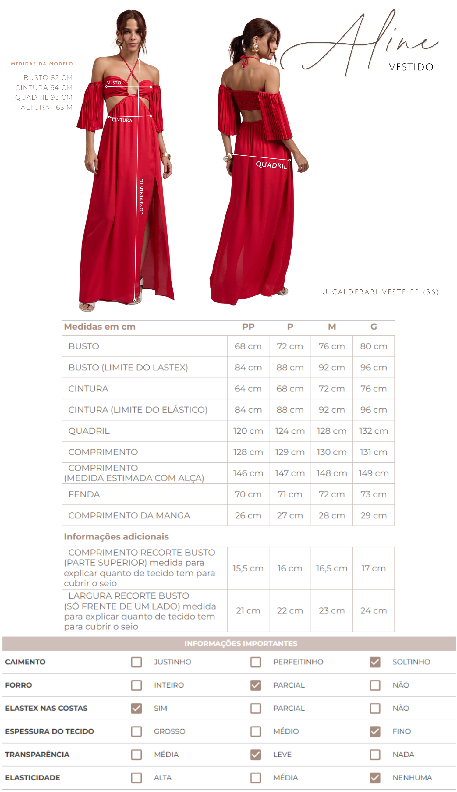 Vestido Aline Pêssego