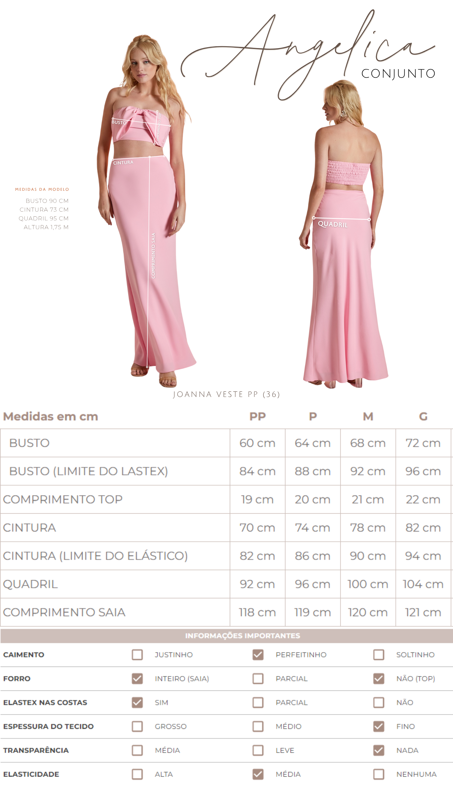 Conjunto Angélica Rosa