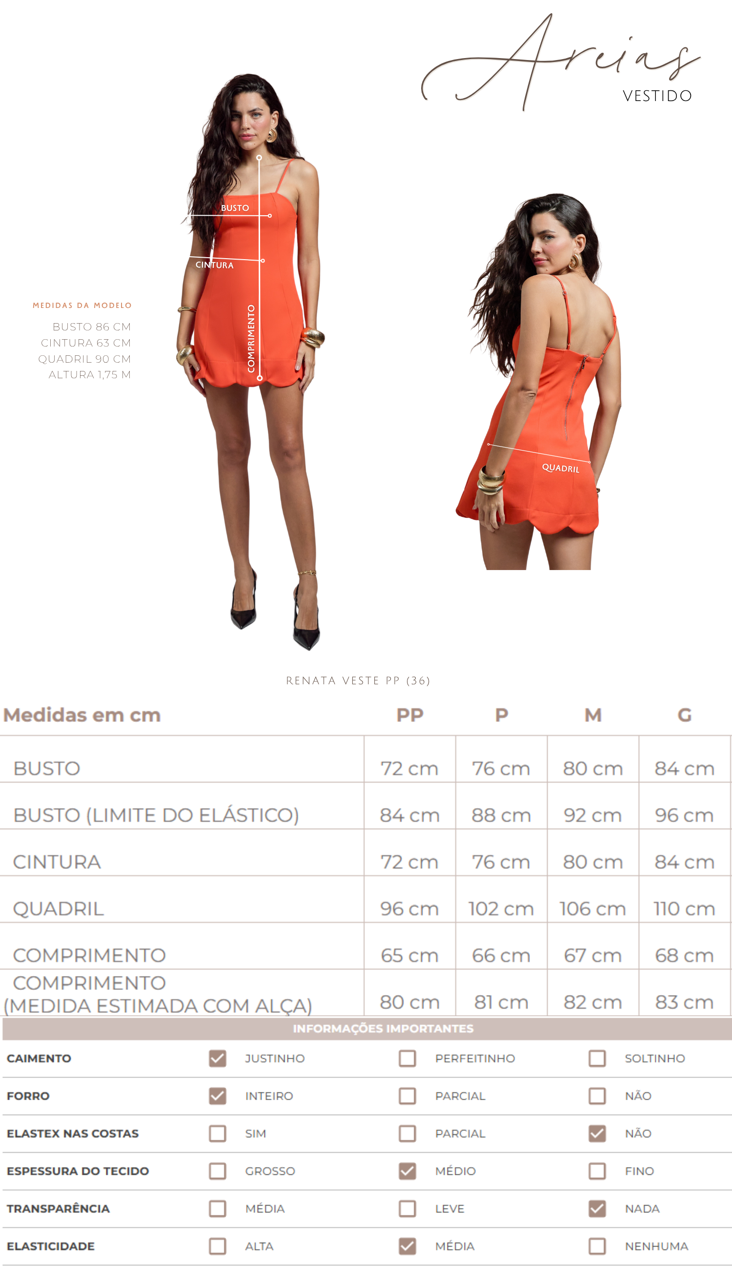 Vestido Areias Preto