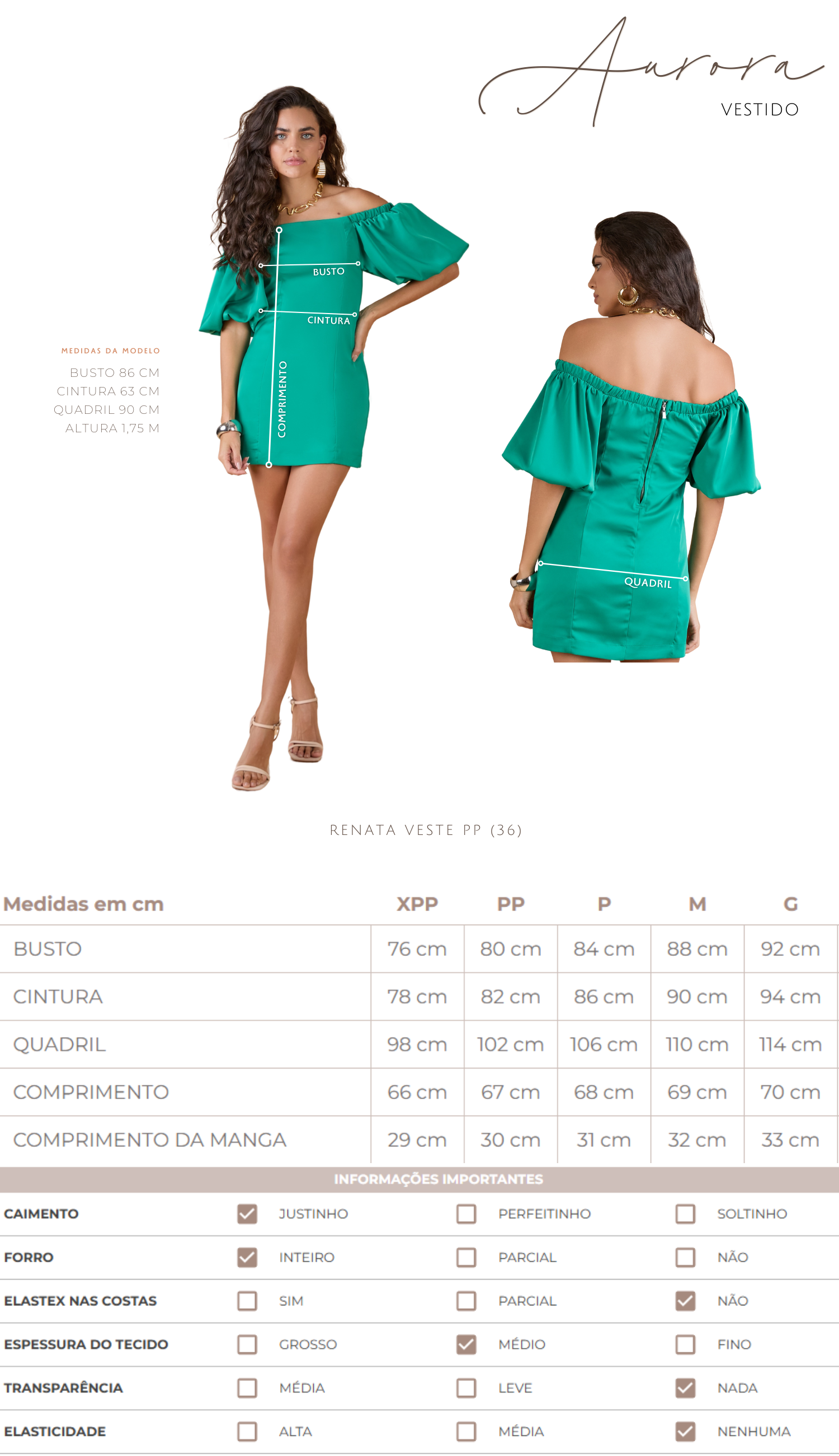 Vestido Aurora Preto