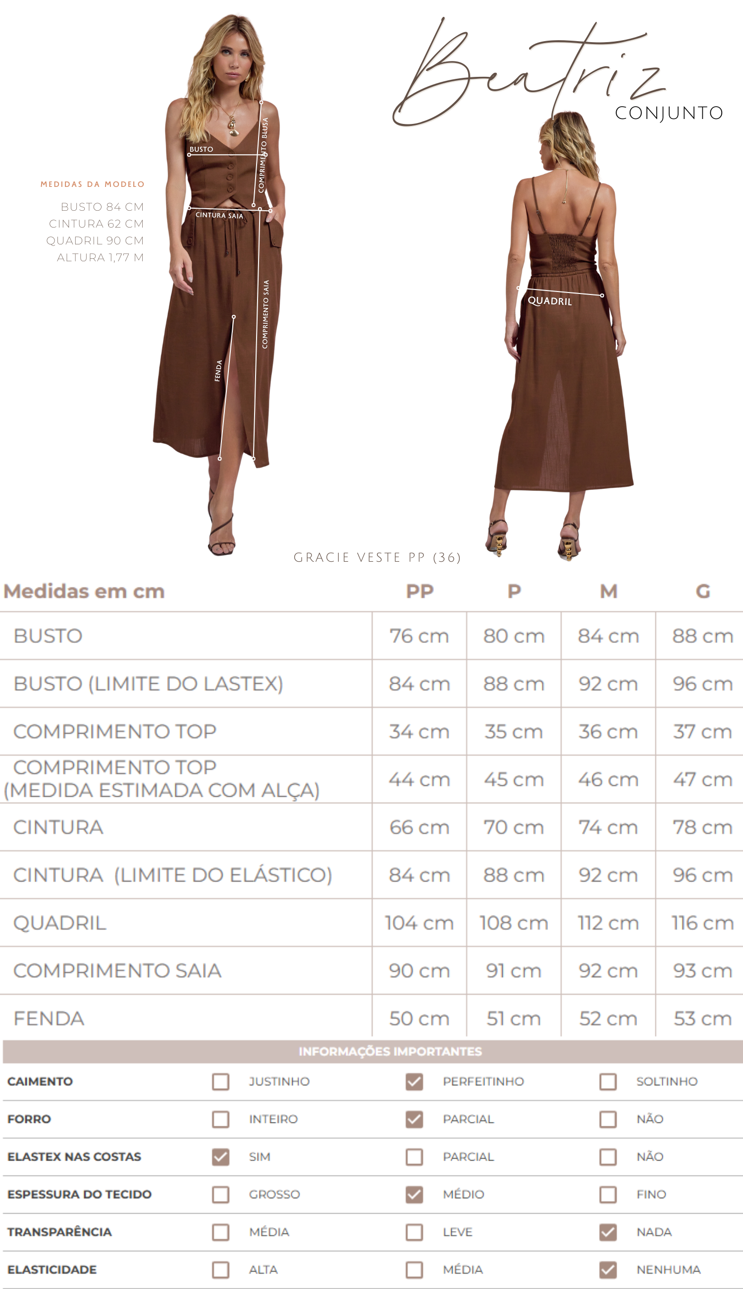 Conjunto Beatriz Off White