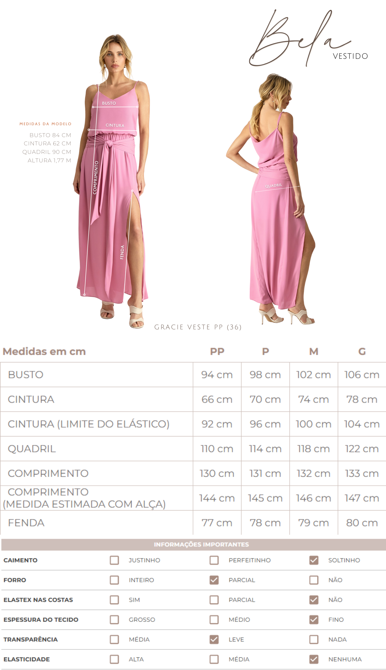 Vestido Bela Rosa