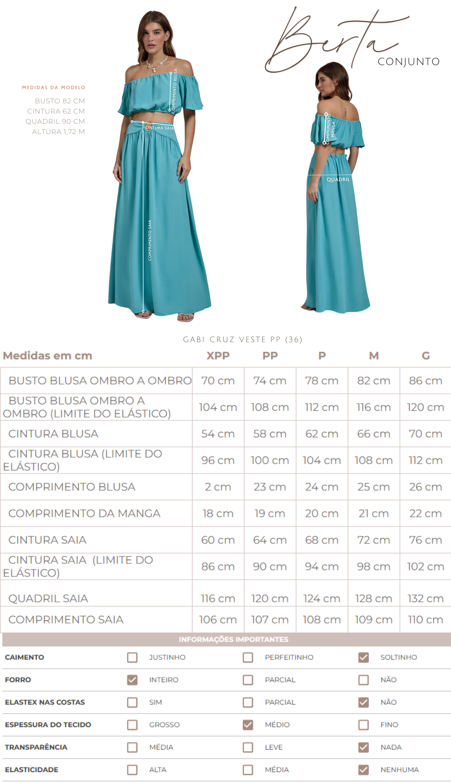 Conjunto Berta Verde