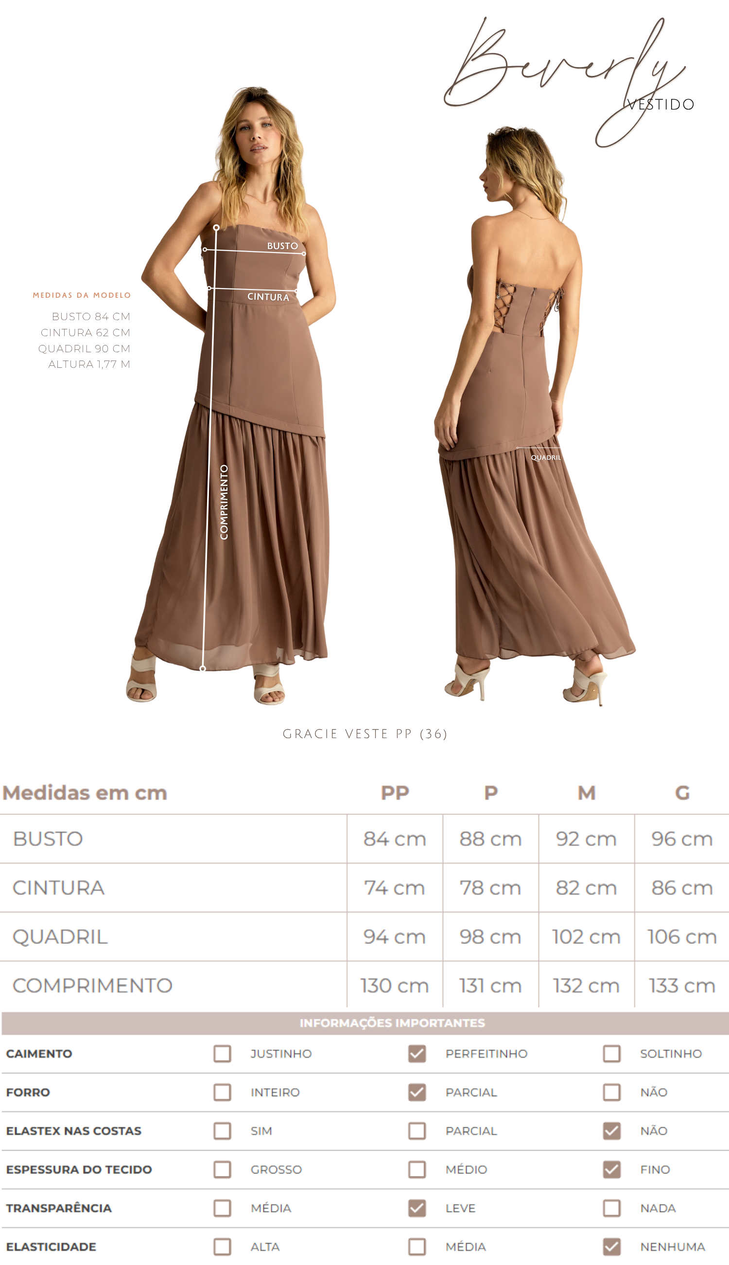 Vestido Beverly Rosa