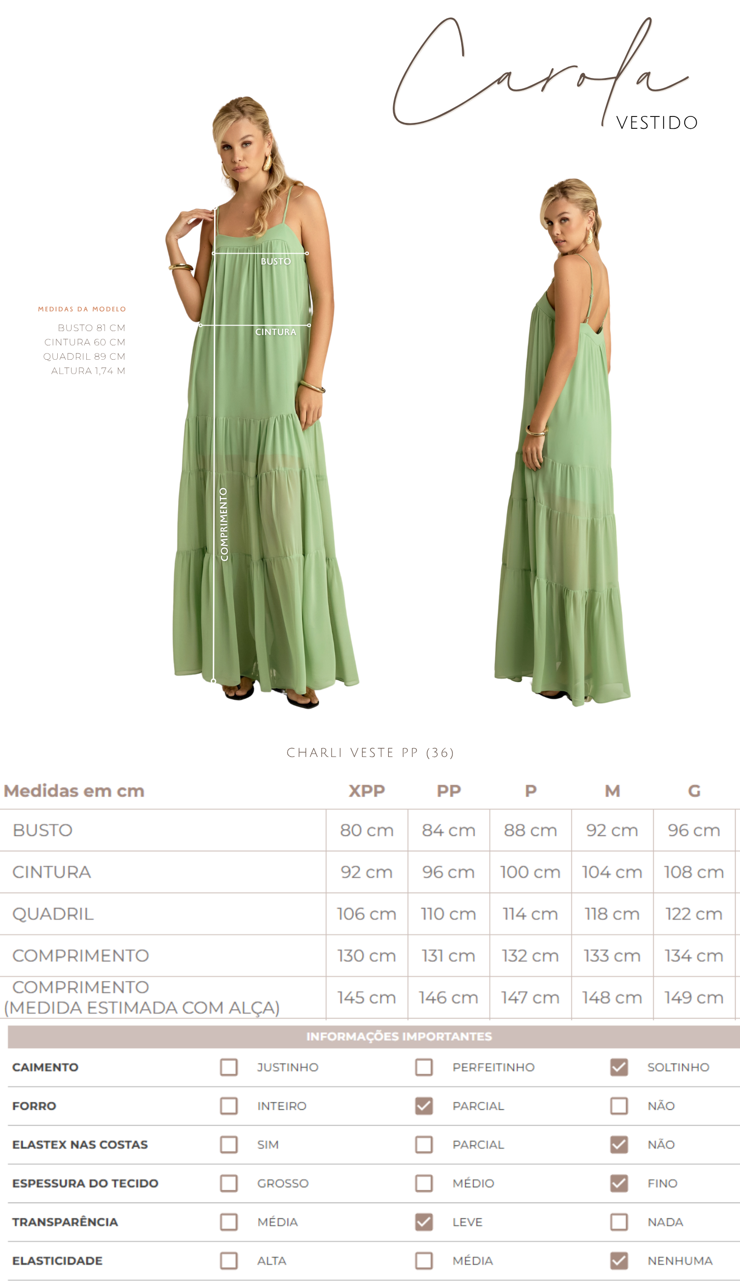 Vestido Carola Preto