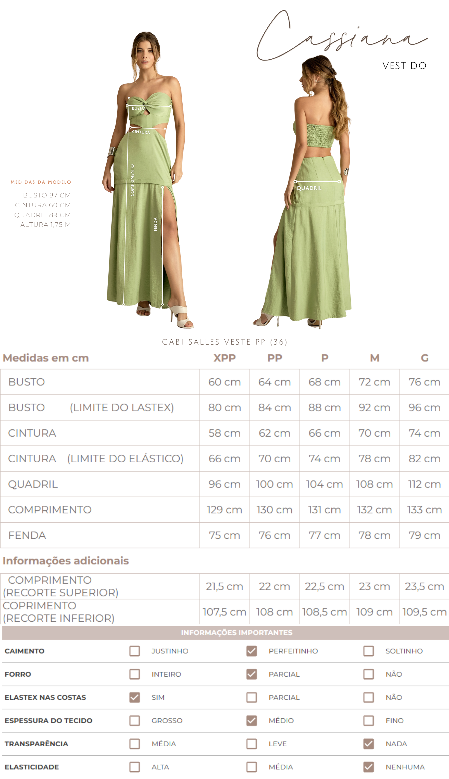 Vestido Cassiana Verde