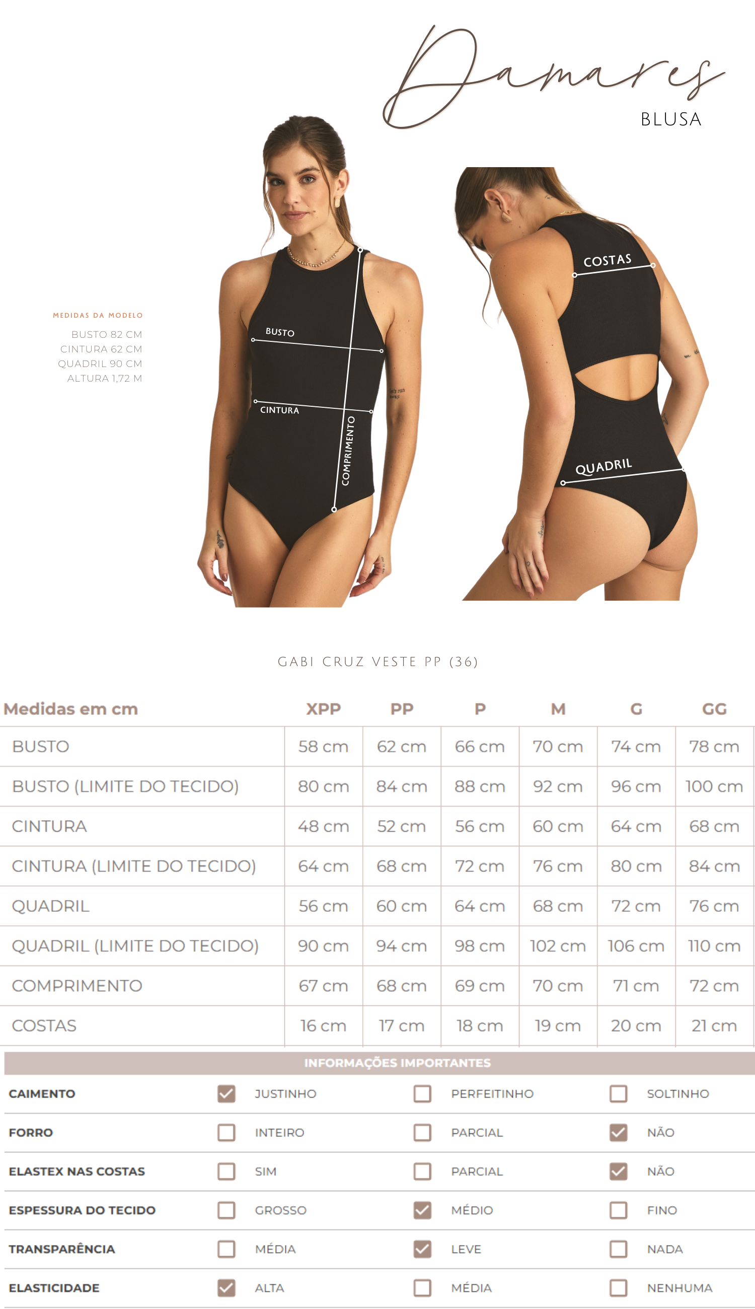 Body Damares Chantilly