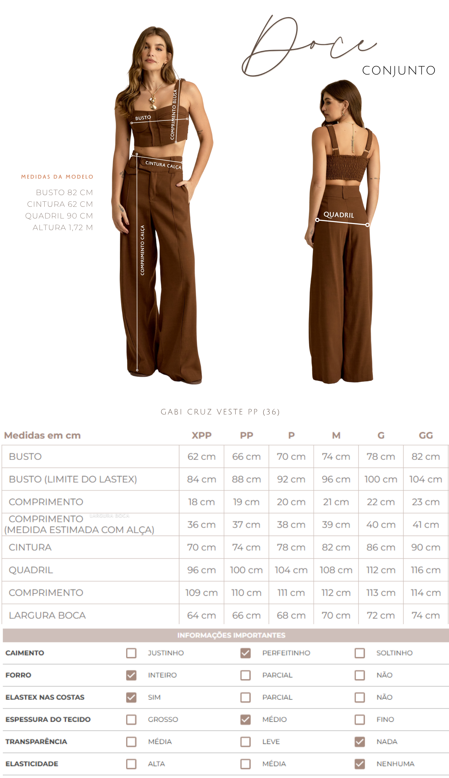 Conjunto Doce Chantilly