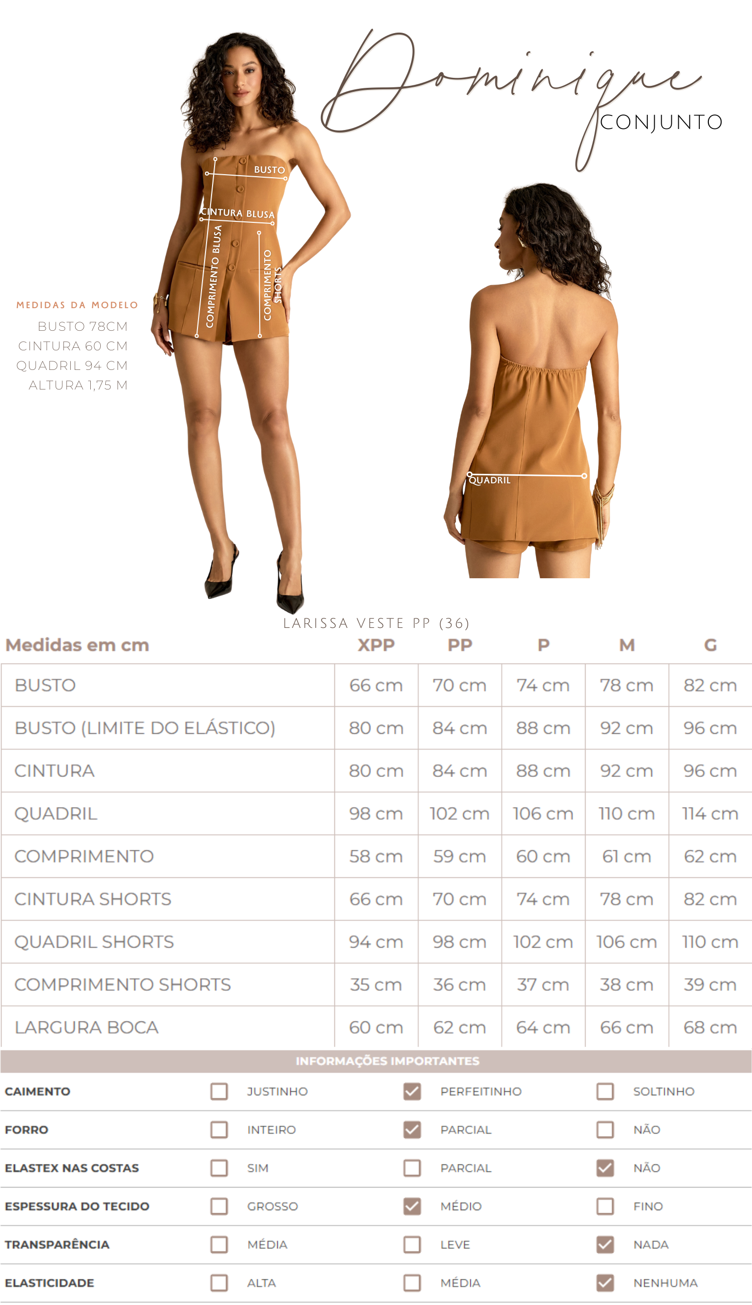 Conjunto Dominique Chantilly