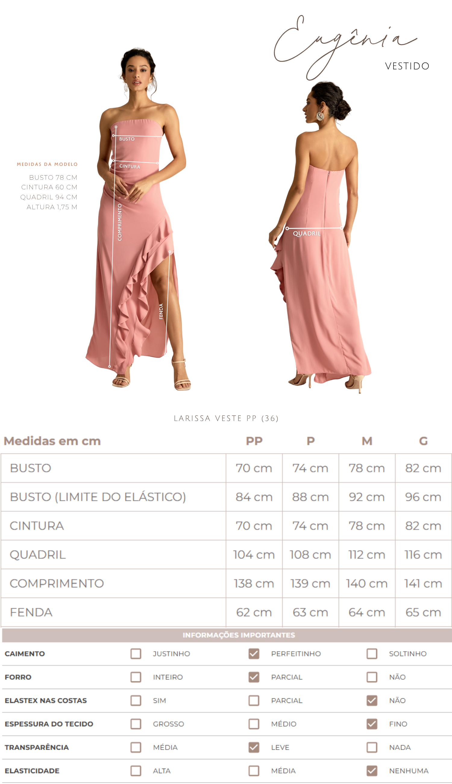 Vestido Eugênia Mocha