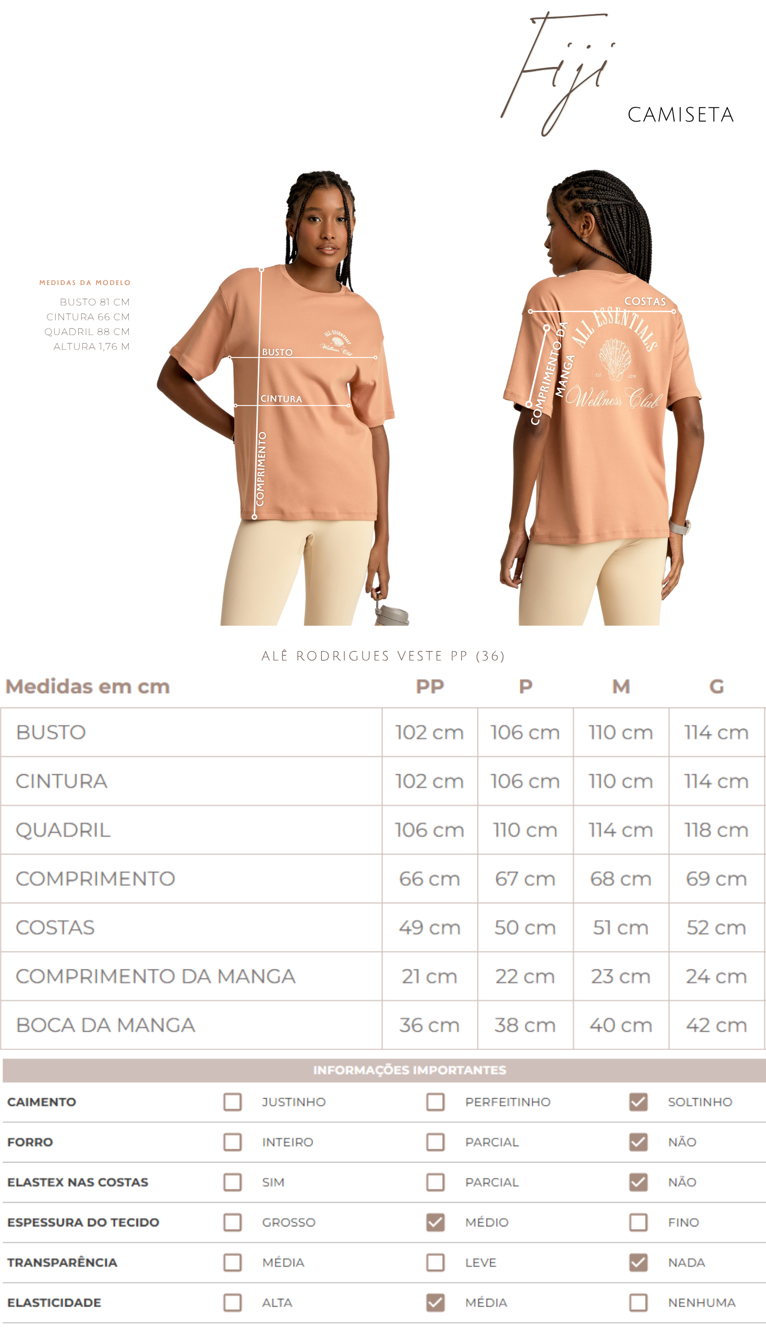 Camiseta Algodão Egipcio Fiji Acqua