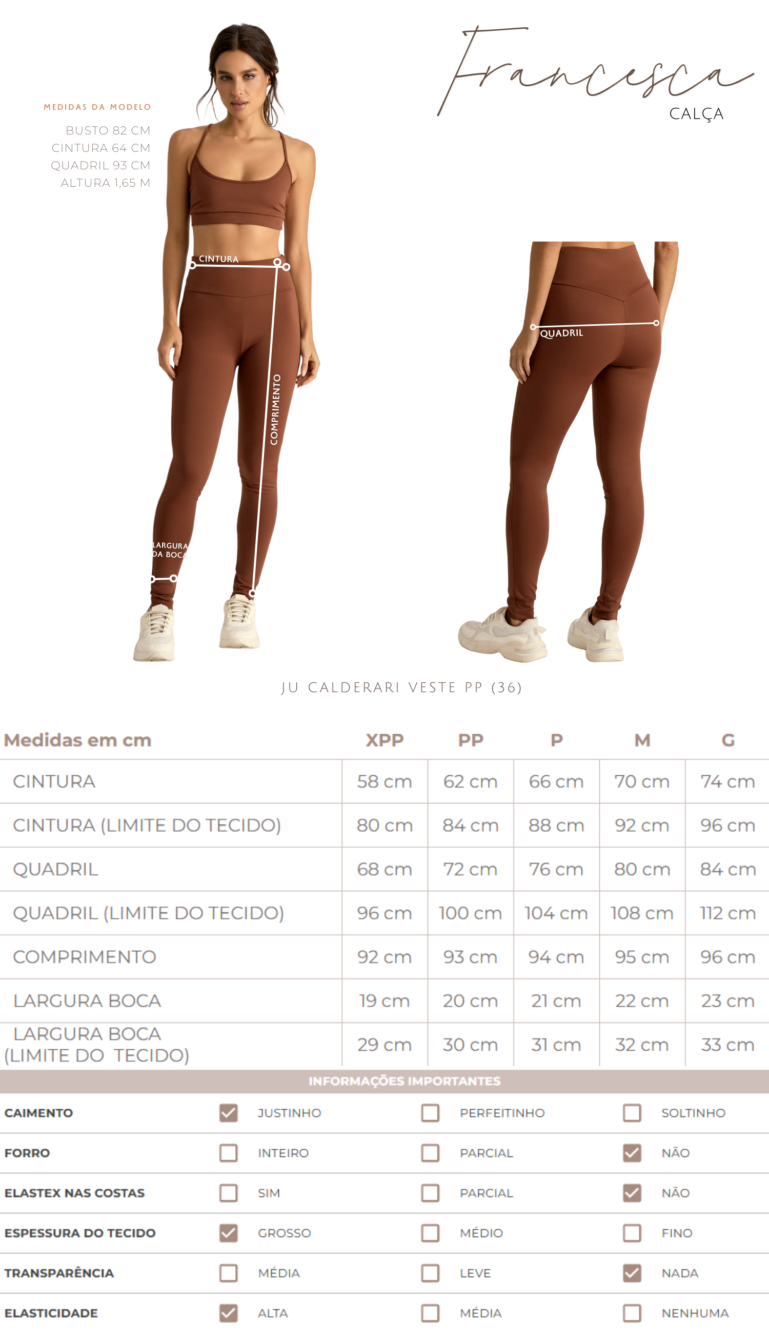 Calça Francesca Preto