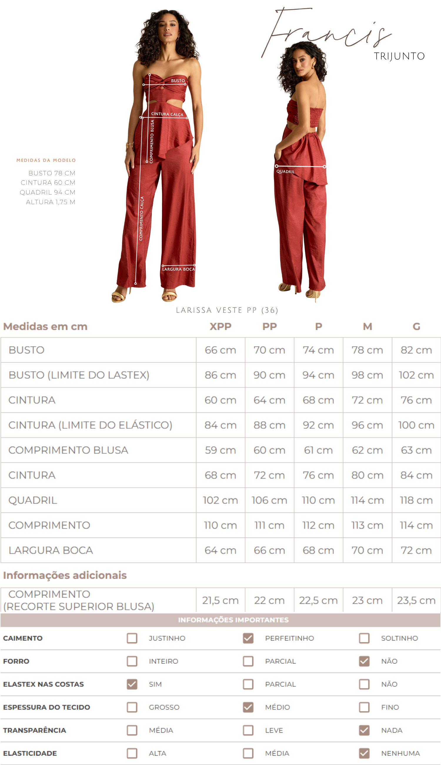 Conjunto Francis Cinza