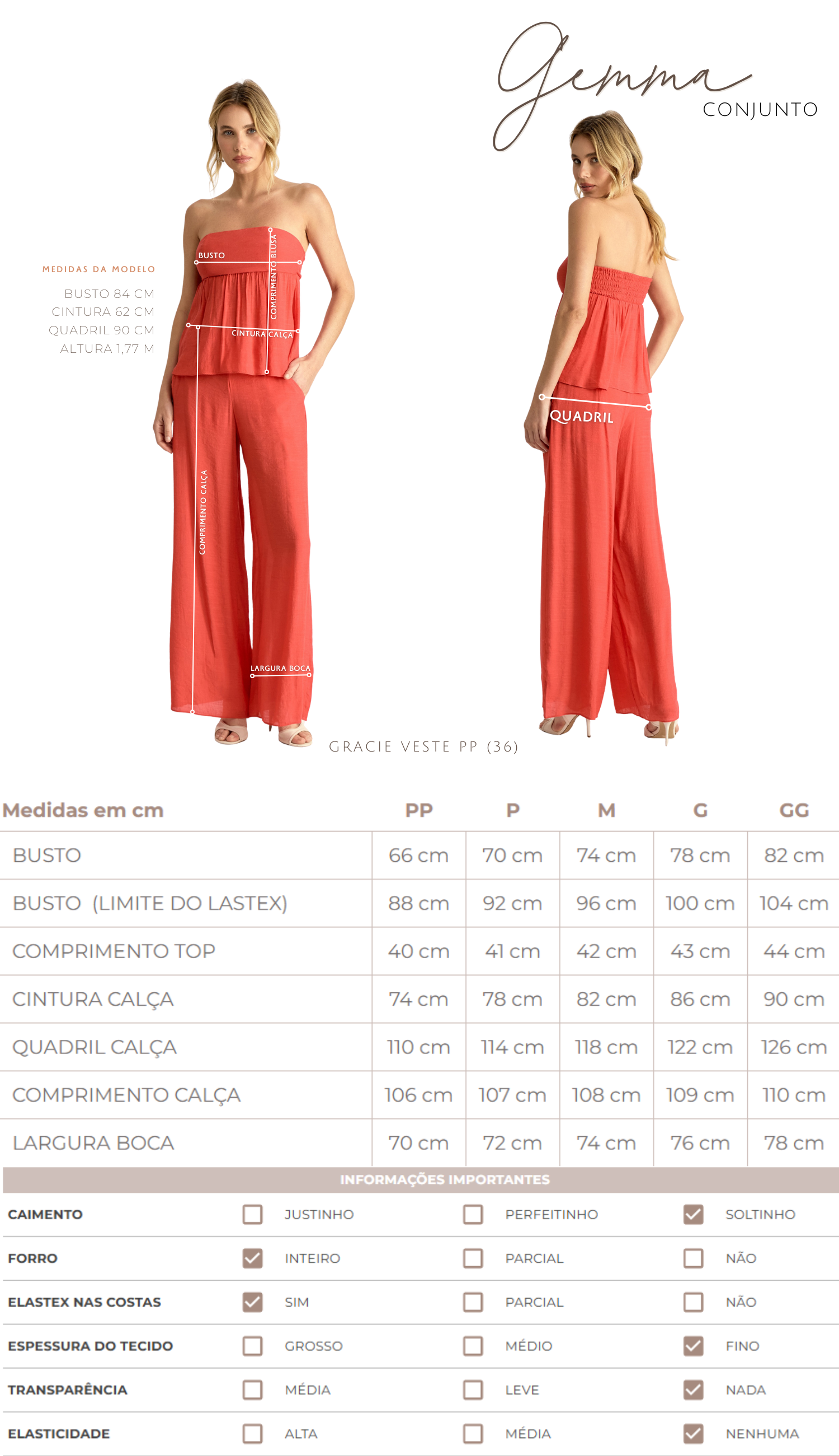 Conjunto Gemma Rosê