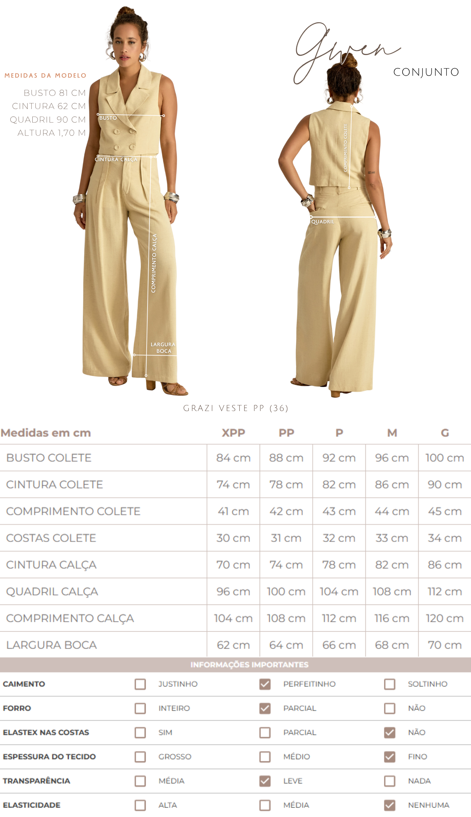 Conjunto Gwen Natural