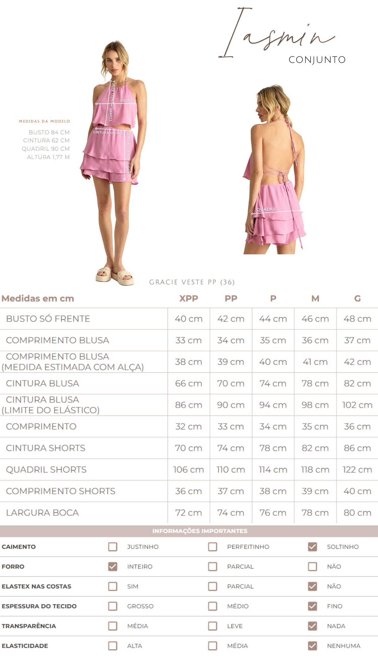 Conjunto Iasmin Off White