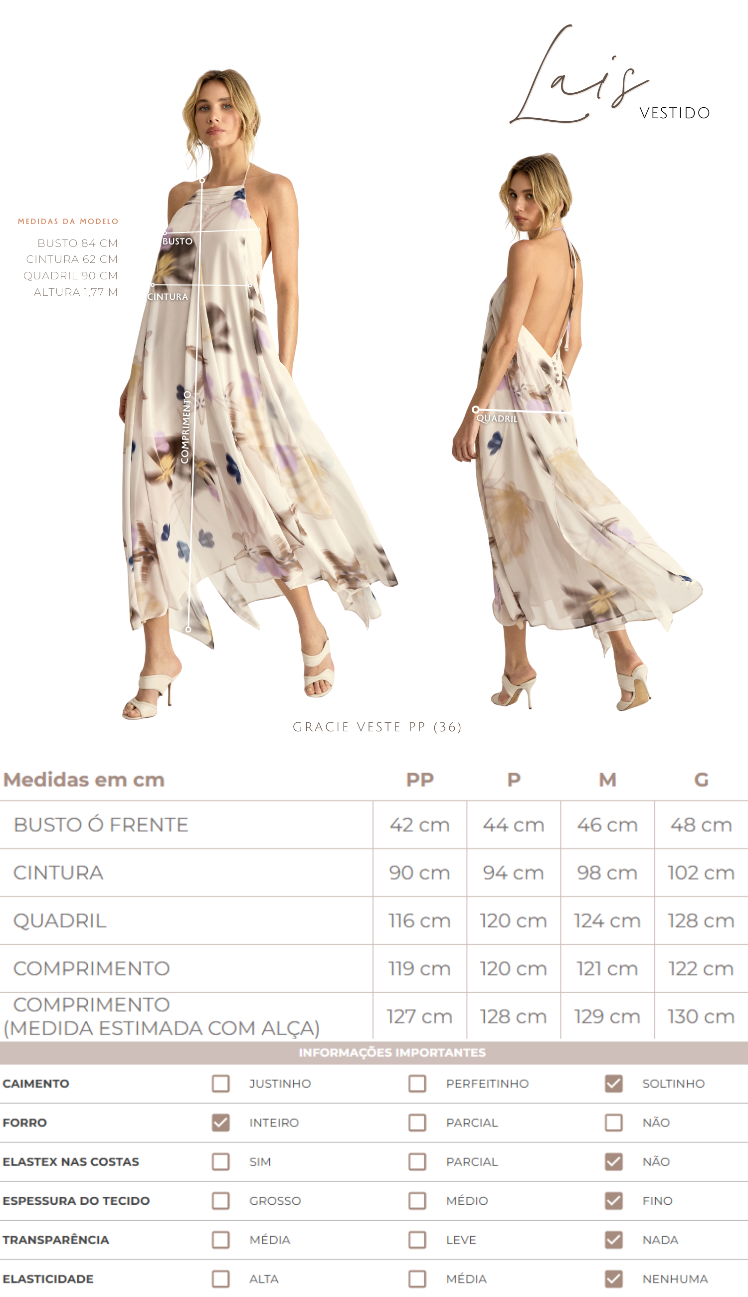 Vestido Laís Manteiga