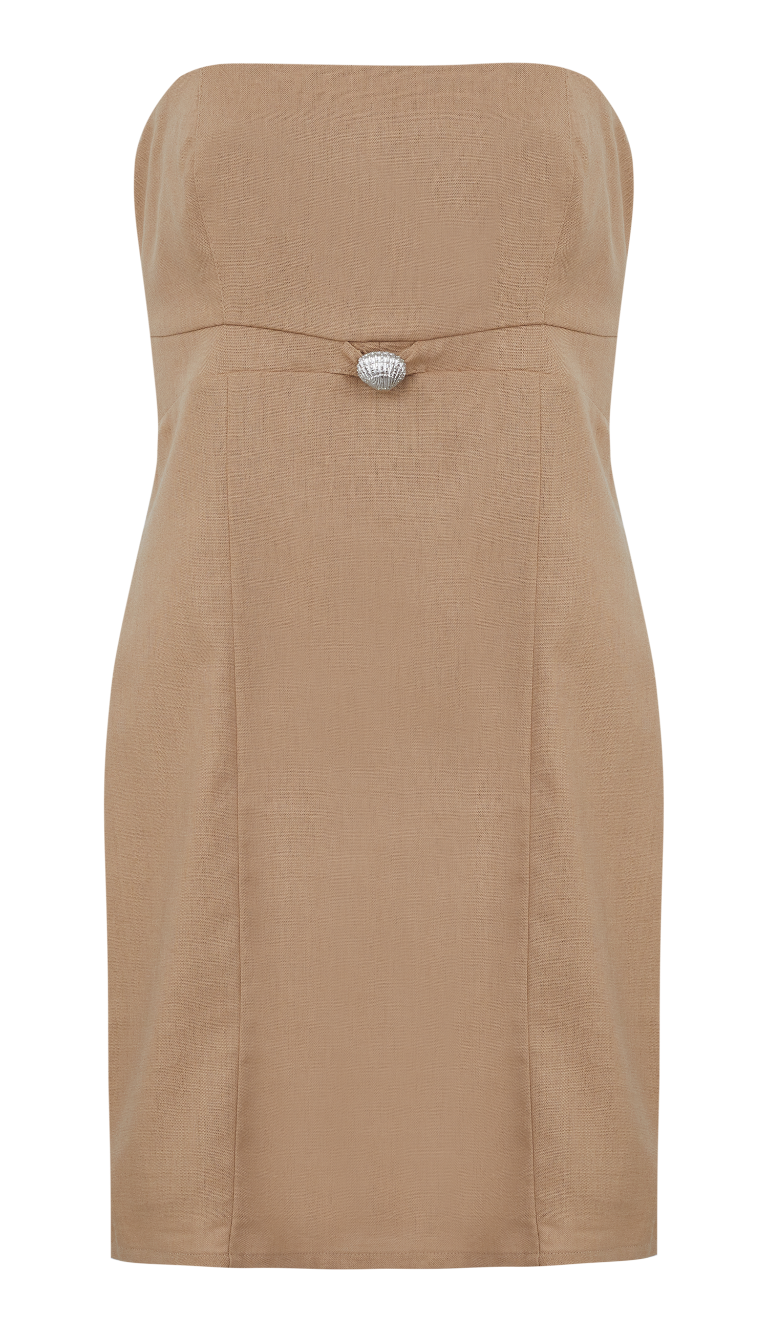 Vestido Marcela Caqui