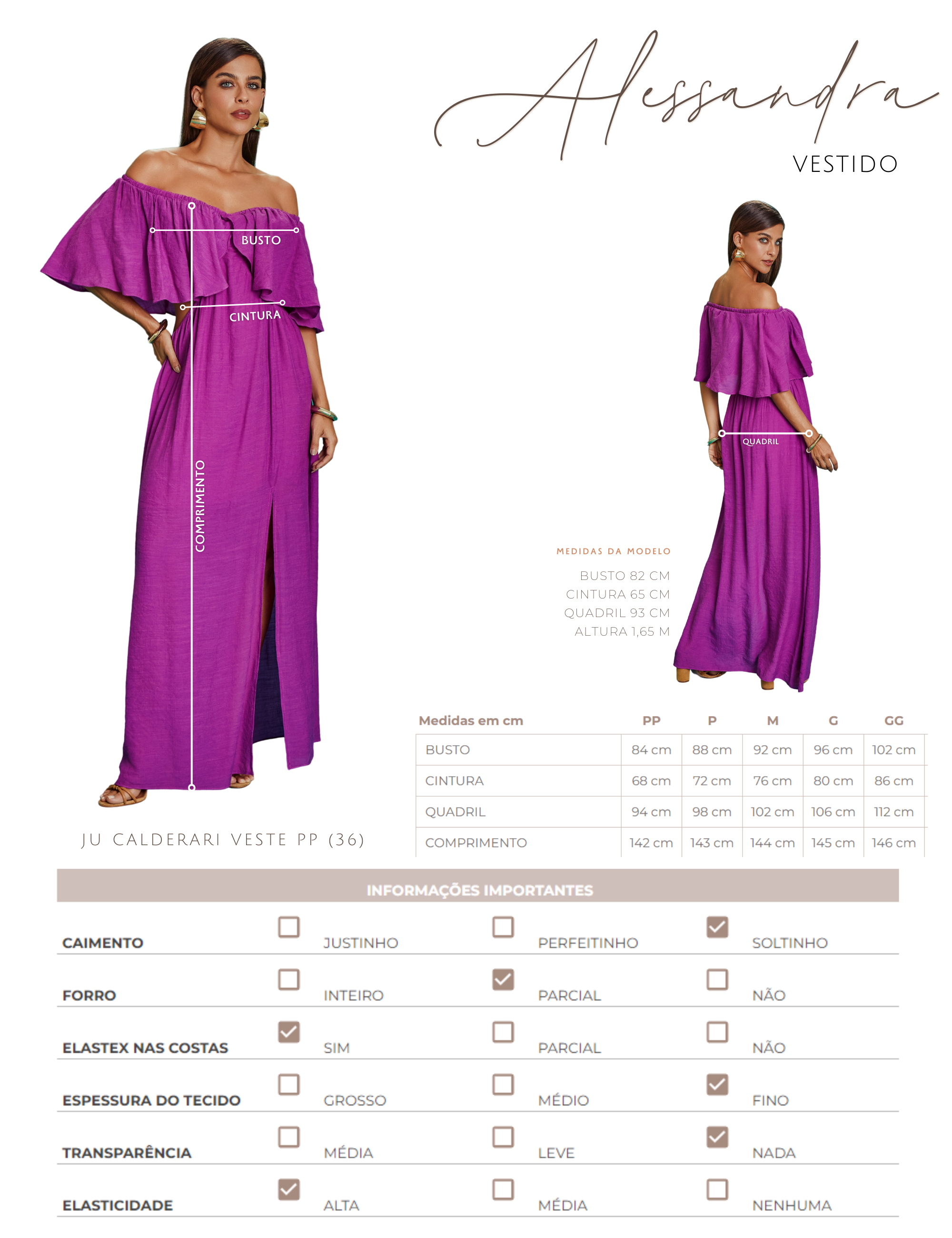 Vestido Alessandra Preto