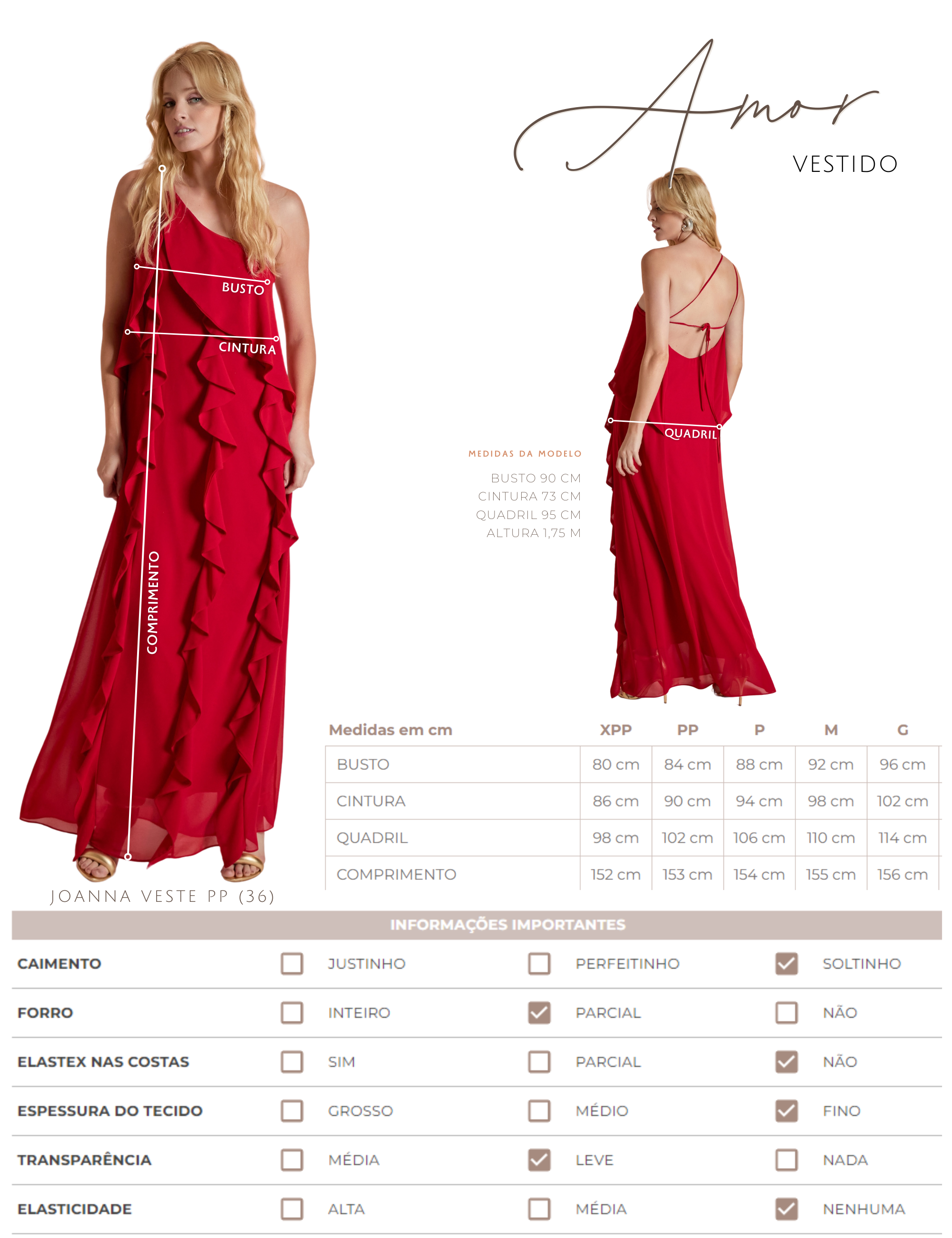 Vestido Amor Chantilly