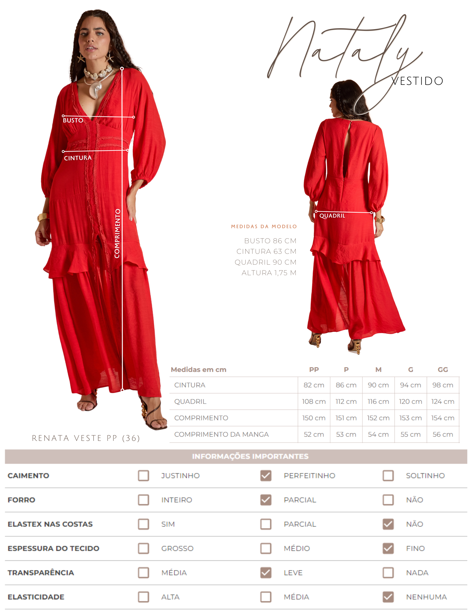 Vestido Nataly Pêssego