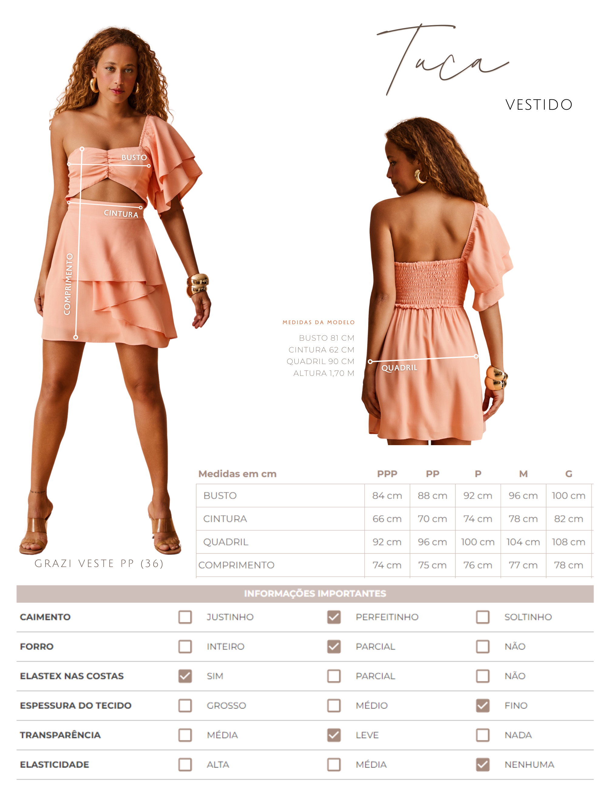 Vestido Tuca Natural