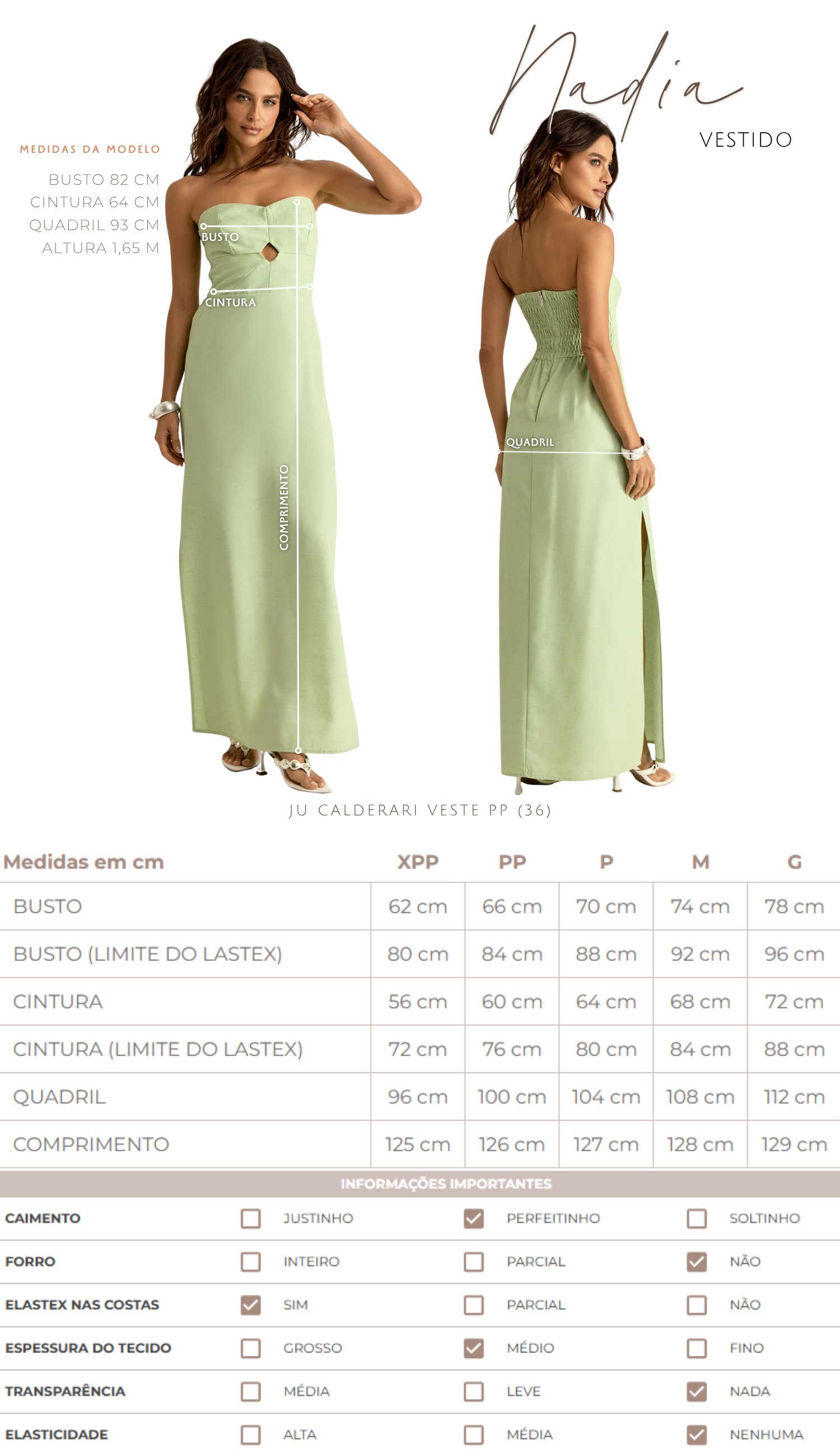 Vestido Nádia Mocha