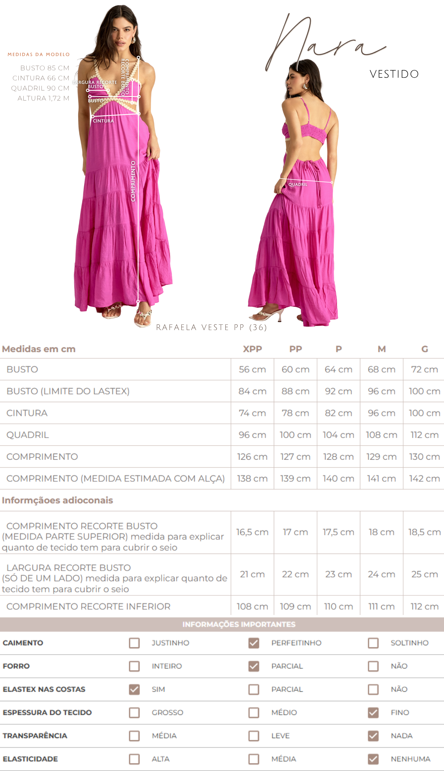 Vestido Nara Pêssego