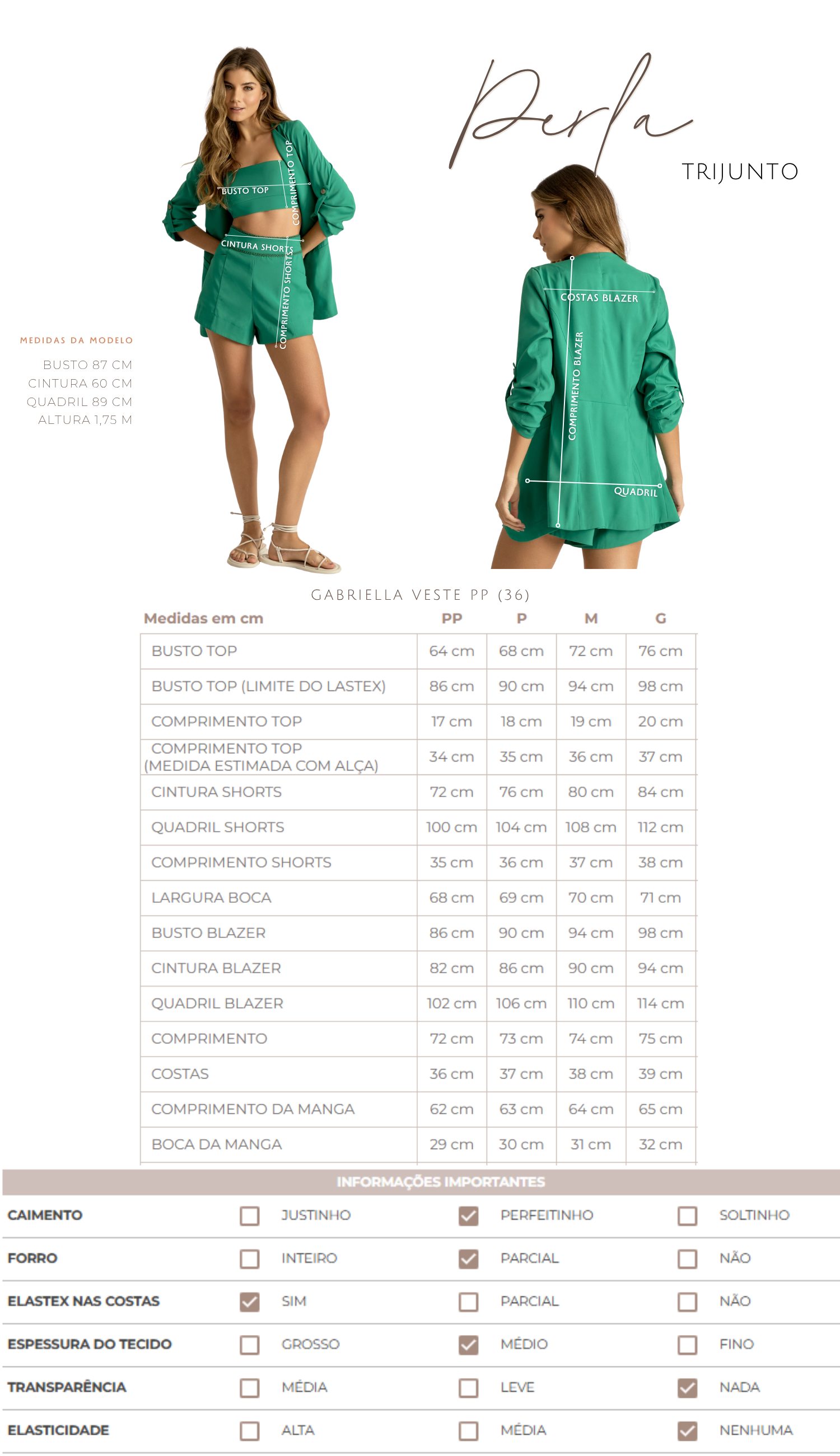 Trijunto Perla Verde